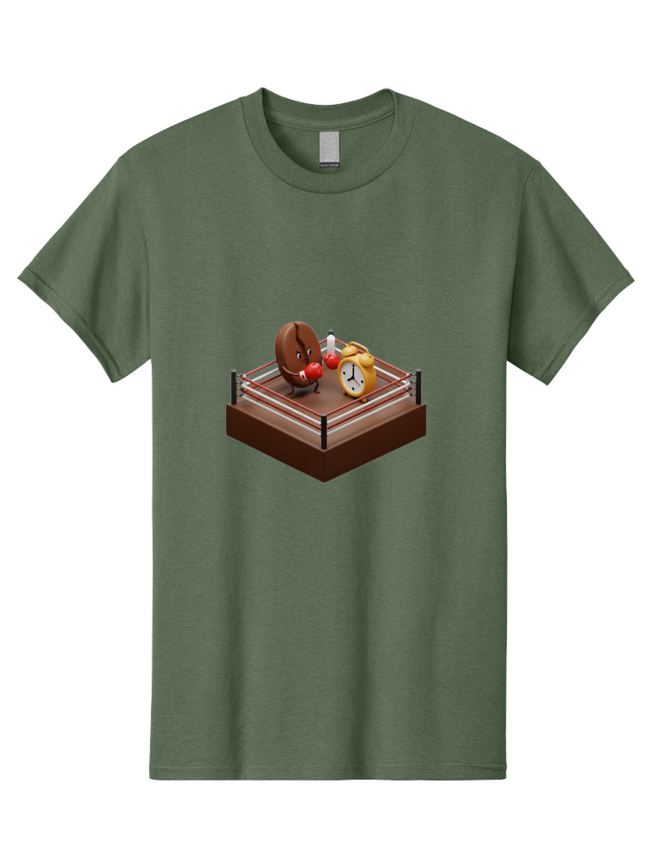 Chocolate-Donut-In-Boxing-Ring Men'S Graphic Tee, 100% Cotton, Comfortable Casual Summer Wear, Machine Washable, Vintage Camera, Old Camera, Antique Camera, Black Camera, Classic Photography, Photography Equipment, Nostalgic Device, Bam029