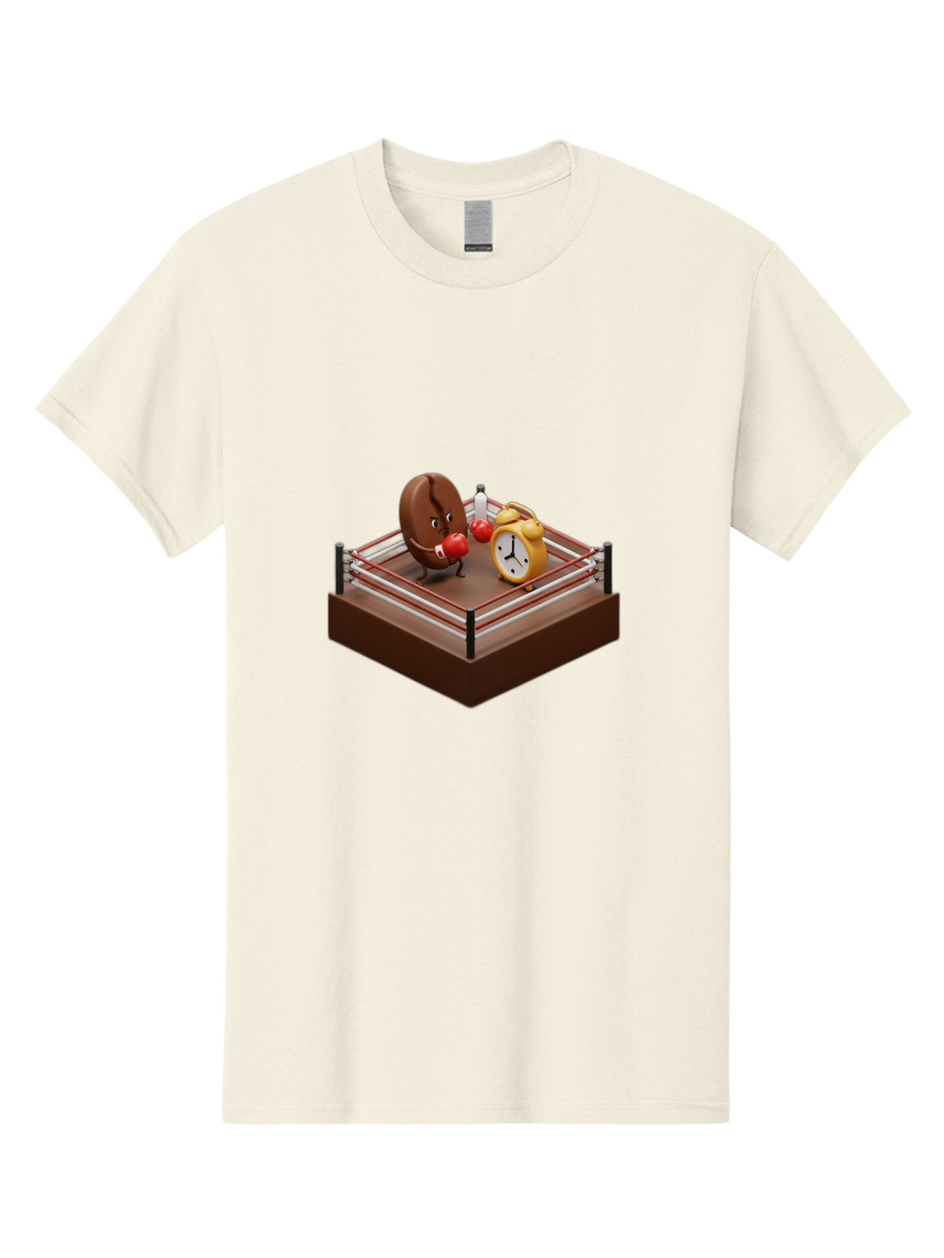 Chocolate-Donut-In-Boxing-Ring Men'S Graphic Tee, 100% Cotton, Comfortable Casual Summer Wear, Machine Washable, Vintage Camera, Old Camera, Antique Camera, Black Camera, Classic Photography, Photography Equipment, Nostalgic Device, Bam029