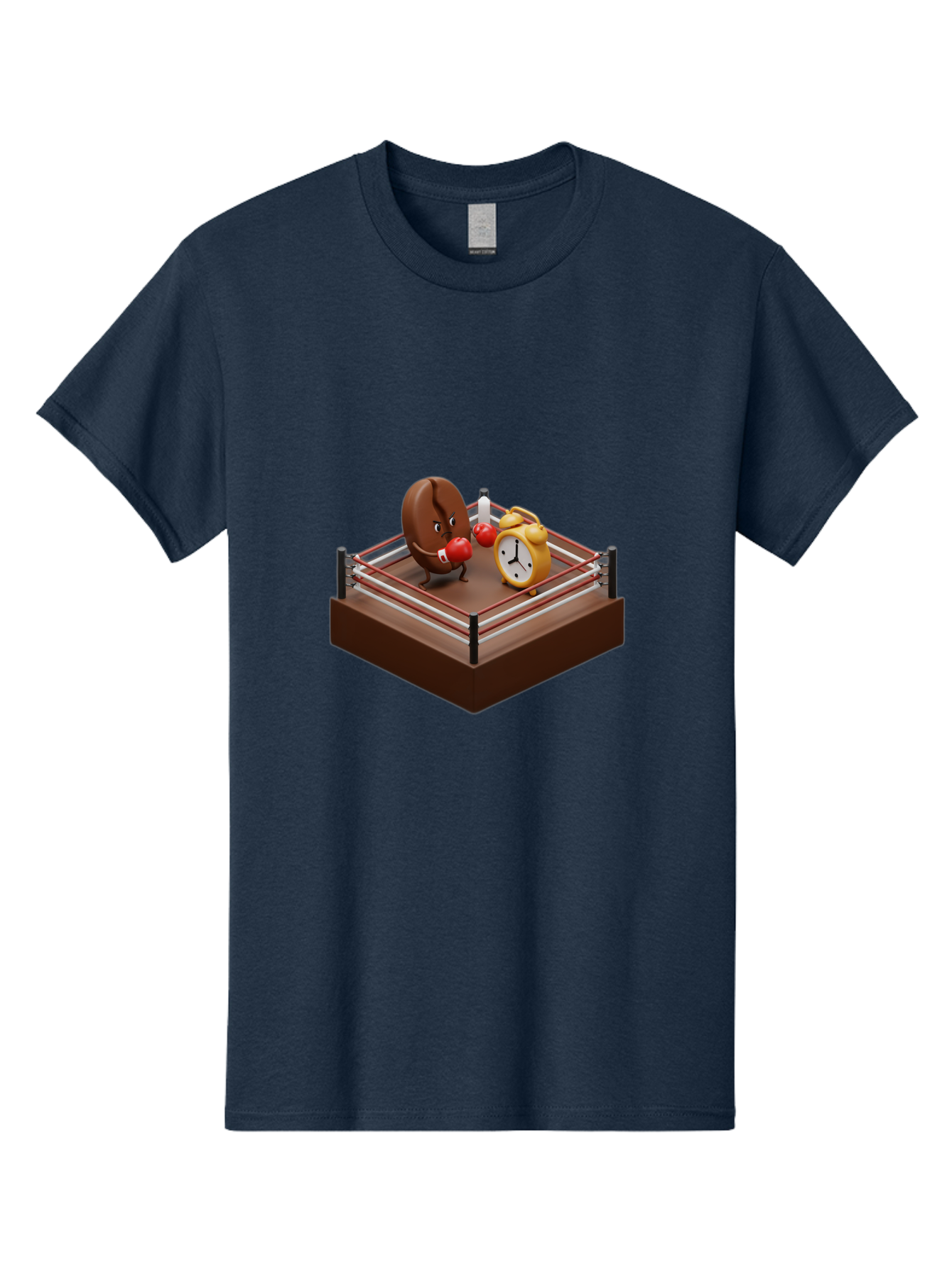 Chocolate-Donut-In-Boxing-Ring Men'S Graphic Tee, 100% Cotton, Comfortable Casual Summer Wear, Machine Washable, Vintage Camera, Old Camera, Antique Camera, Black Camera, Classic Photography, Photography Equipment, Nostalgic Device, Bam029