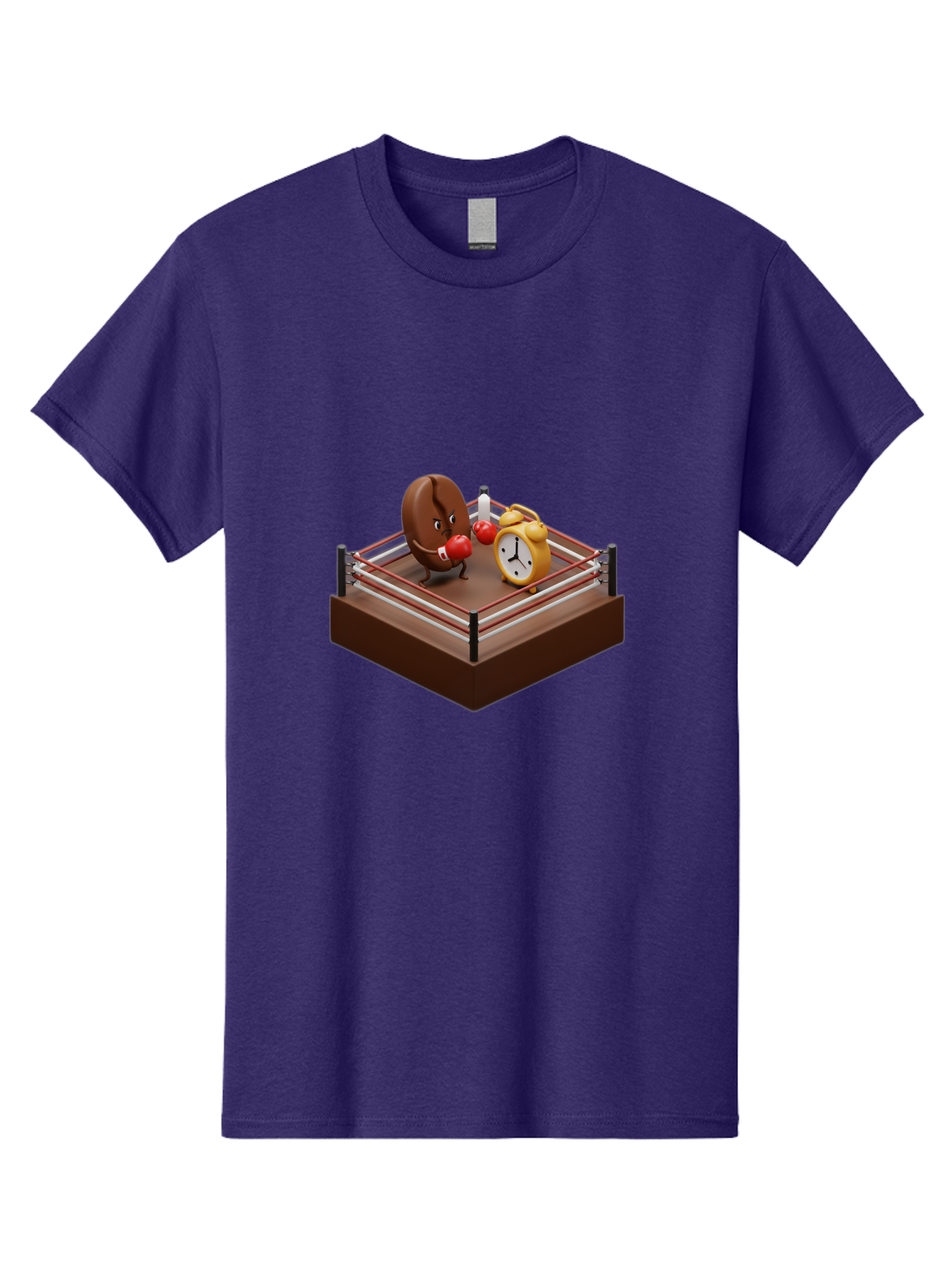 Chocolate-Donut-In-Boxing-Ring Men'S Graphic Tee, 100% Cotton, Comfortable Casual Summer Wear, Machine Washable, Vintage Camera, Old Camera, Antique Camera, Black Camera, Classic Photography, Photography Equipment, Nostalgic Device, Bam029