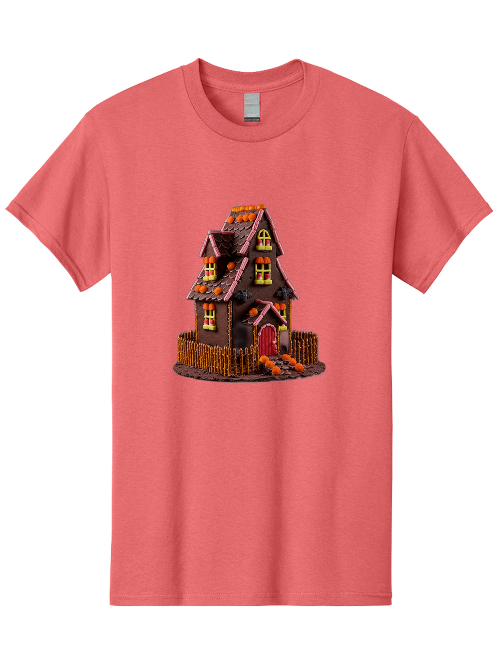 Chocolate-Gingerbread-House Men'S Graphic Tee, 100% Cotton, Comfortable Casual Summer Wear, Machine Washable, Vintage Camera, Old Camera, Antique Camera, Black Camera, Classic Photography, Photography Equipment, Nostalgic Device, Film Camera, Bam030