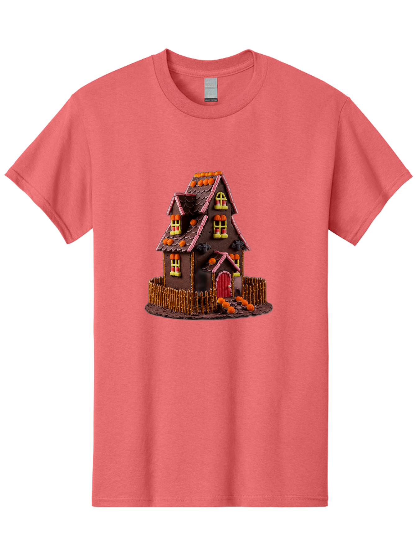 Chocolate-Gingerbread-House Men'S Graphic Tee, 100% Cotton, Comfortable Casual Summer Wear, Machine Washable, Vintage Camera, Old Camera, Antique Camera, Black Camera, Classic Photography, Photography Equipment, Nostalgic Device, Film Camera, Bam030