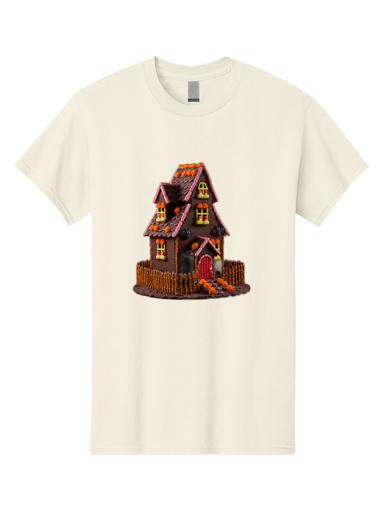 Chocolate-Gingerbread-House Men'S Graphic Tee, 100% Cotton, Comfortable Casual Summer Wear, Machine Washable, Vintage Camera, Old Camera, Antique Camera, Black Camera, Classic Photography, Photography Equipment, Nostalgic Device, Film Camera, Bam030