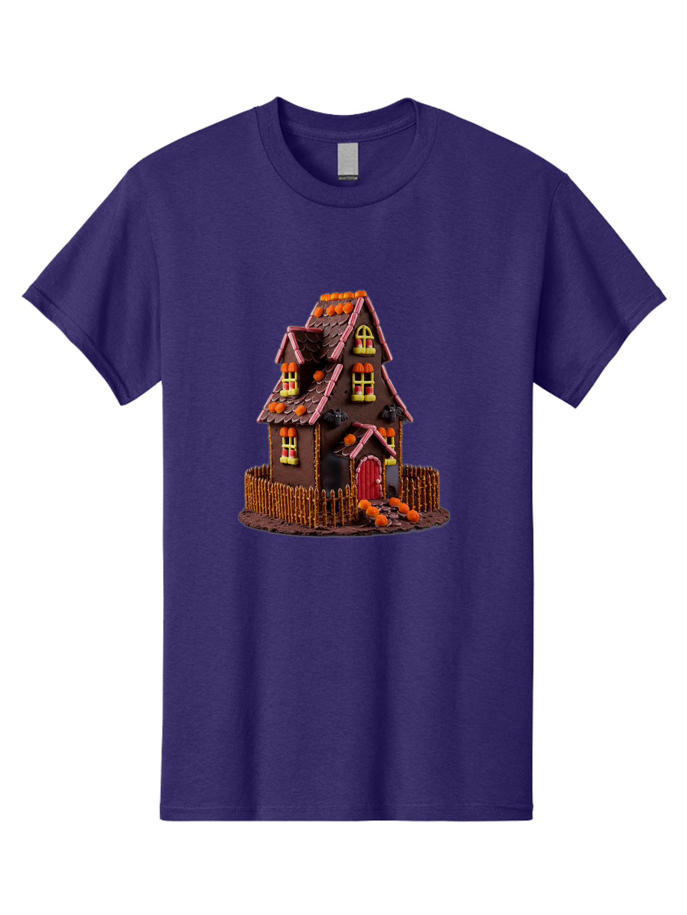 Chocolate-Gingerbread-House Men'S Graphic Tee, 100% Cotton, Comfortable Casual Summer Wear, Machine Washable, Vintage Camera, Old Camera, Antique Camera, Black Camera, Classic Photography, Photography Equipment, Nostalgic Device, Film Camera, Bam030