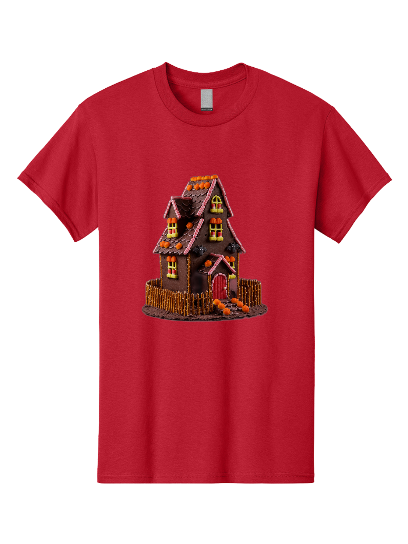 Chocolate-Gingerbread-House Men'S Graphic Tee, 100% Cotton, Comfortable Casual Summer Wear, Machine Washable, Vintage Camera, Old Camera, Antique Camera, Black Camera, Classic Photography, Photography Equipment, Nostalgic Device, Film Camera, Bam030