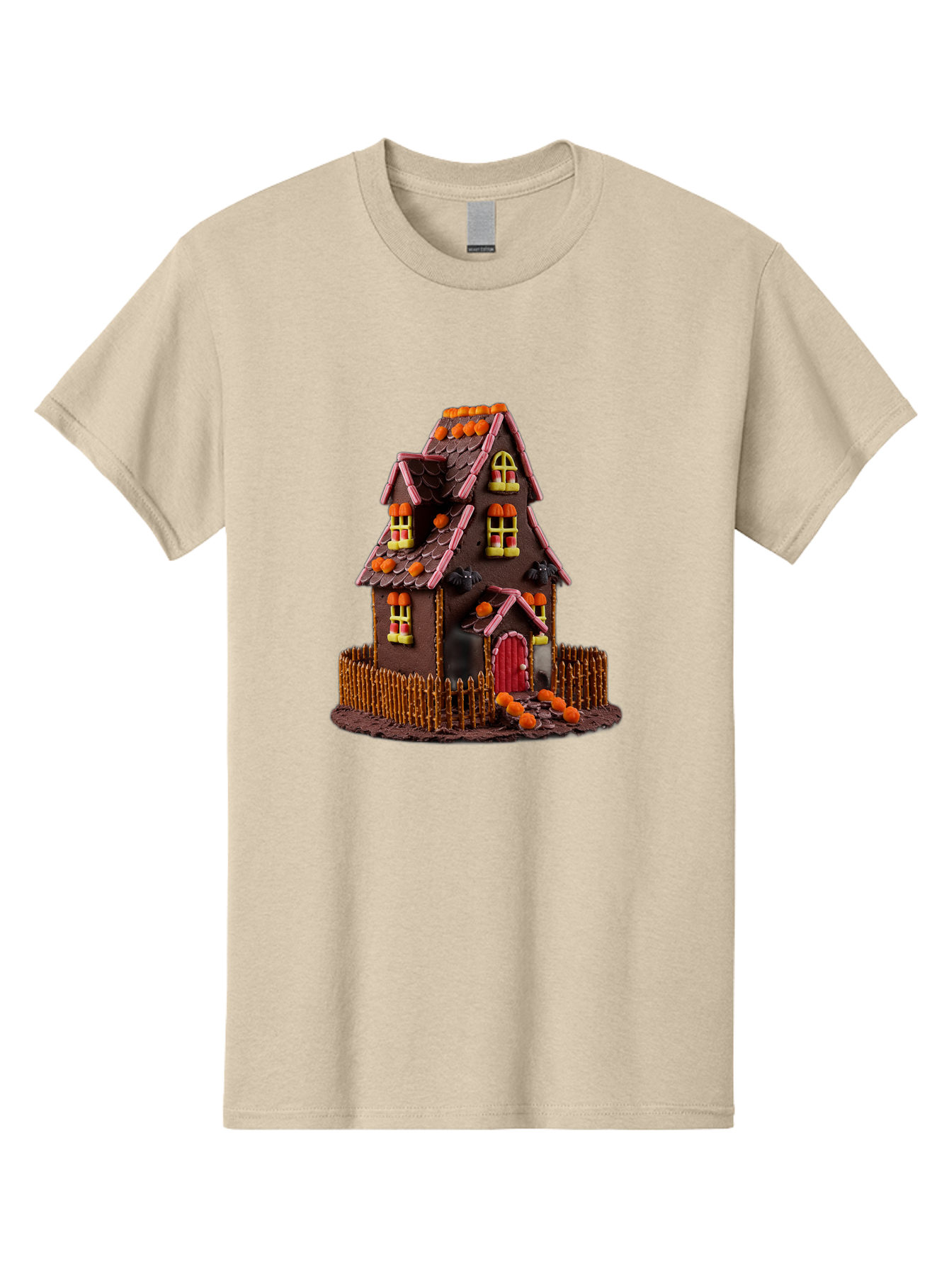 Chocolate-Gingerbread-House Men'S Graphic Tee, 100% Cotton, Comfortable Casual Summer Wear, Machine Washable, Vintage Camera, Old Camera, Antique Camera, Black Camera, Classic Photography, Photography Equipment, Nostalgic Device, Film Camera, Bam030