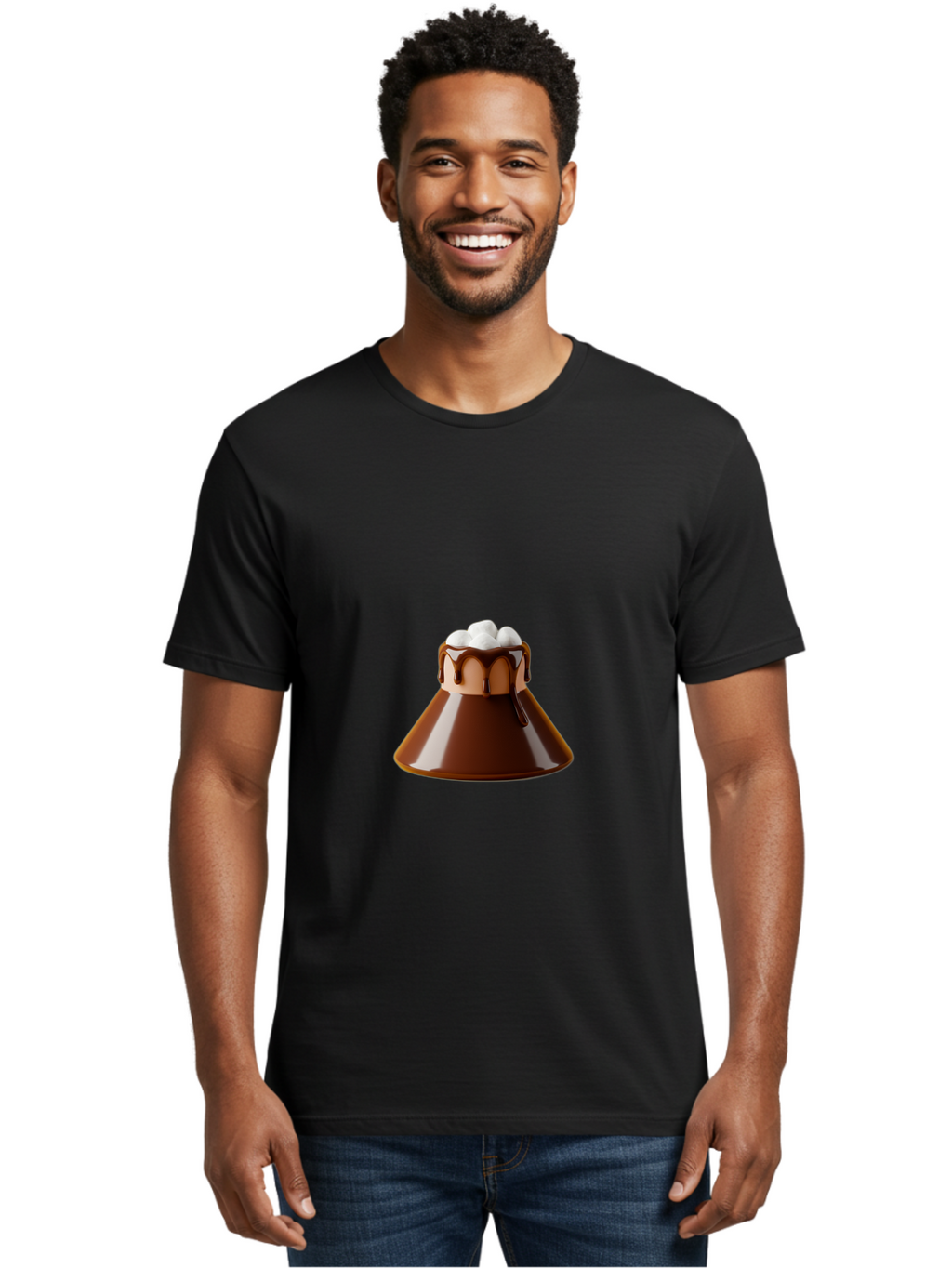 Chocolate-Malt Men'S Graphic Tee, 100% Cotton, Comfortable Casual Summer Wear, Machine Washable, Vintage Camera, Old Camera, Antique Camera, Black Camera, Classic Photography, Photography Equipment, Nostalgic Device, Film Camera, Camera Art Bam031