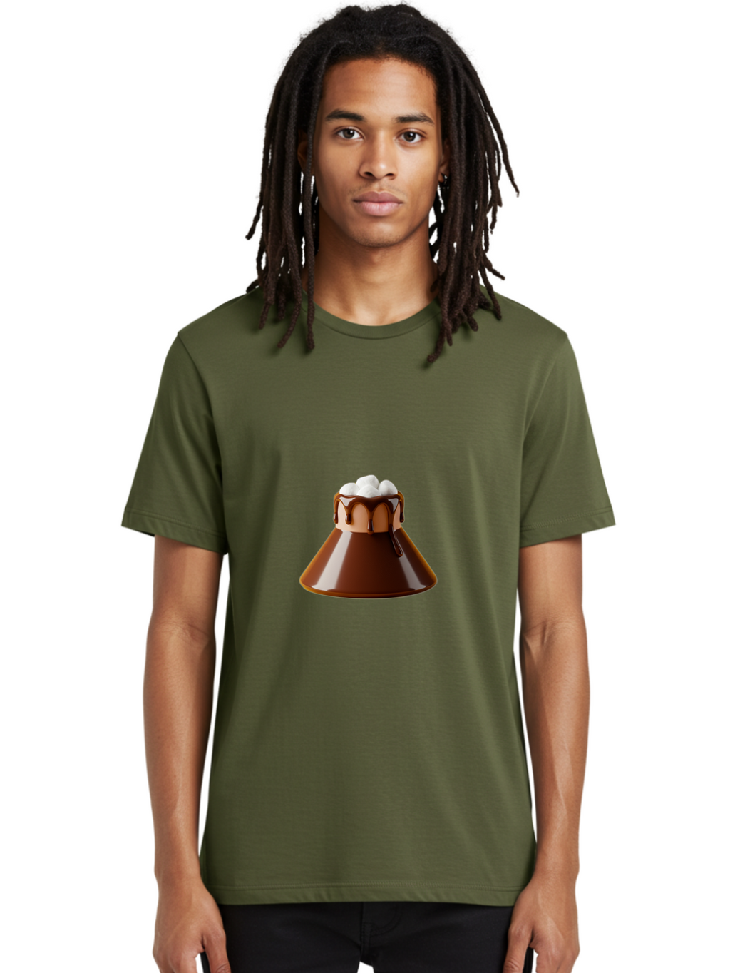 Chocolate-Malt Men'S Graphic Tee, 100% Cotton, Comfortable Casual Summer Wear, Machine Washable, Vintage Camera, Old Camera, Antique Camera, Black Camera, Classic Photography, Photography Equipment, Nostalgic Device, Film Camera, Camera Art Bam031