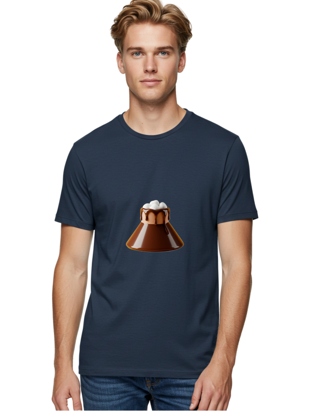 Chocolate-Malt Men'S Graphic Tee, 100% Cotton, Comfortable Casual Summer Wear, Machine Washable, Vintage Camera, Old Camera, Antique Camera, Black Camera, Classic Photography, Photography Equipment, Nostalgic Device, Film Camera, Camera Art Bam031