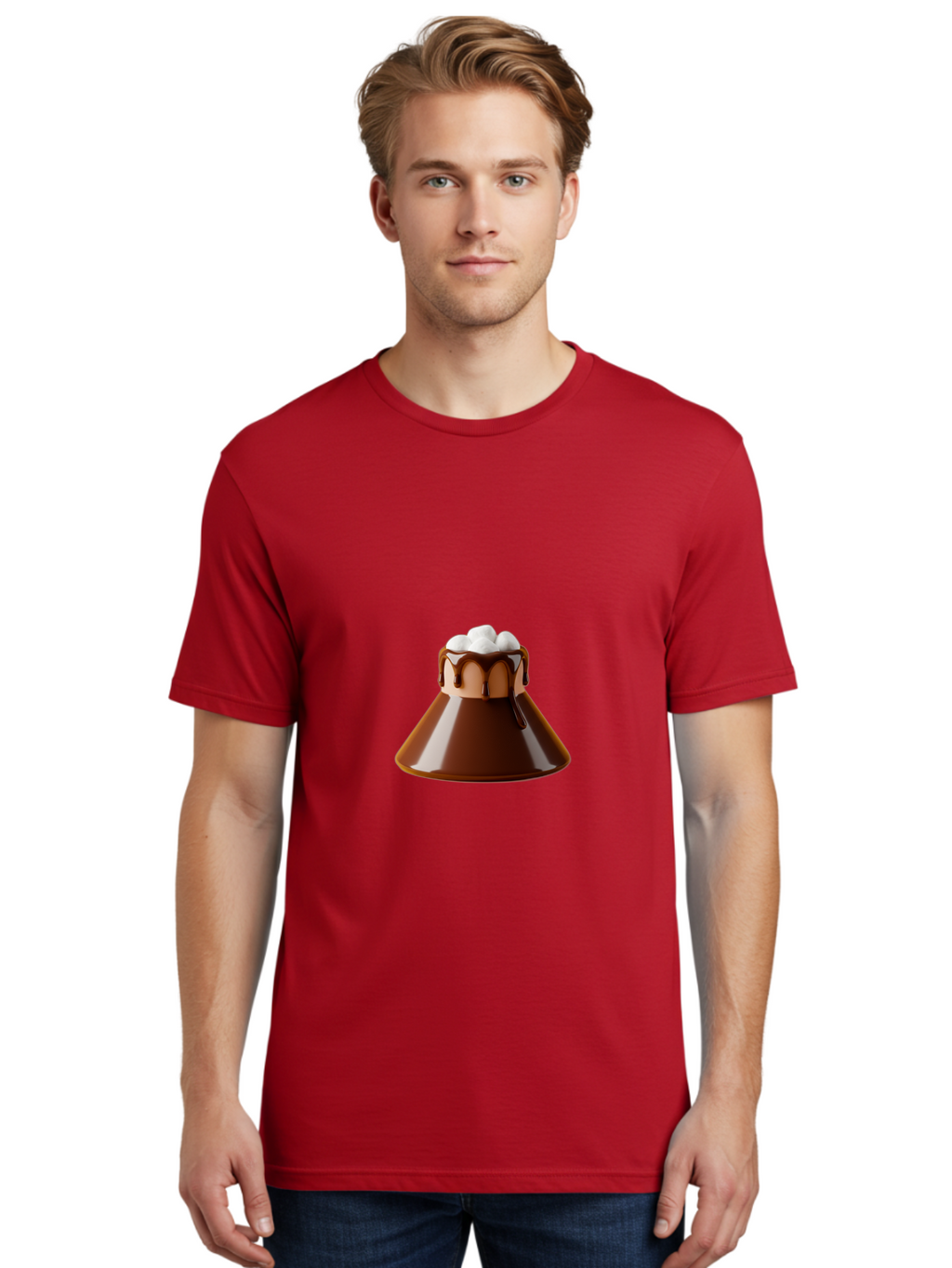 Chocolate-Malt Men'S Graphic Tee, 100% Cotton, Comfortable Casual Summer Wear, Machine Washable, Vintage Camera, Old Camera, Antique Camera, Black Camera, Classic Photography, Photography Equipment, Nostalgic Device, Film Camera, Camera Art Bam031
