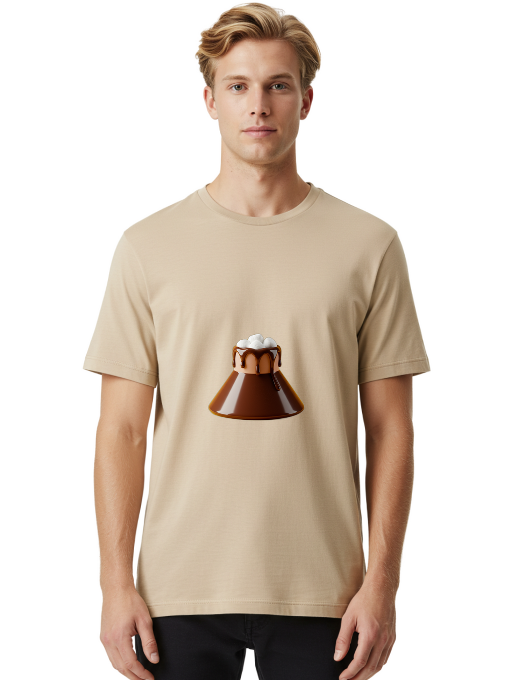 Chocolate-Malt Men'S Graphic Tee, 100% Cotton, Comfortable Casual Summer Wear, Machine Washable, Vintage Camera, Old Camera, Antique Camera, Black Camera, Classic Photography, Photography Equipment, Nostalgic Device, Film Camera, Camera Art Bam031