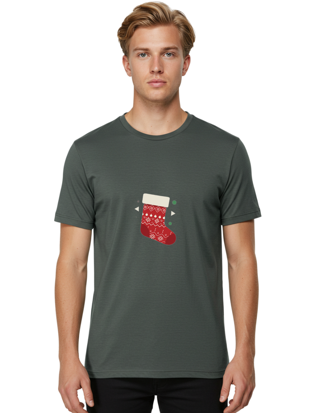 Christmas-Stocking Men'S Graphic Tee, 100% Cotton, Comfortable Casual Summer Wear, Machine Washable, Vintage Camera, Old Camera, Antique Camera, Black Camera, Classic Photography, Photography Equipment, Nostalgic Device, Film Camera, Bam033