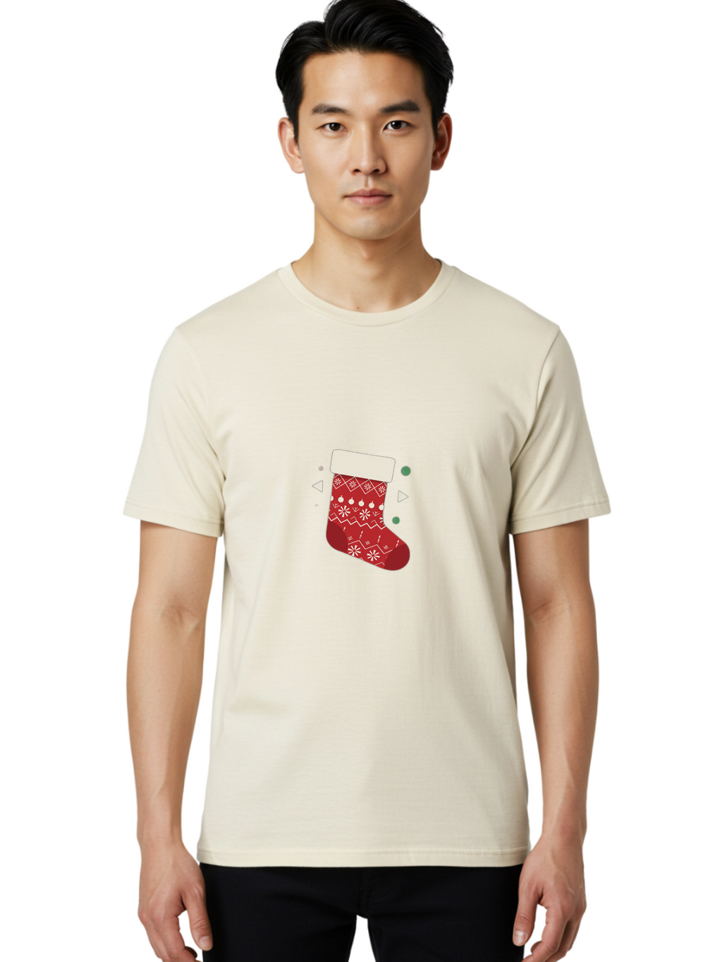 Christmas-Stocking Men'S Graphic Tee, 100% Cotton, Comfortable Casual Summer Wear, Machine Washable, Vintage Camera, Old Camera, Antique Camera, Black Camera, Classic Photography, Photography Equipment, Nostalgic Device, Film Camera, Bam033