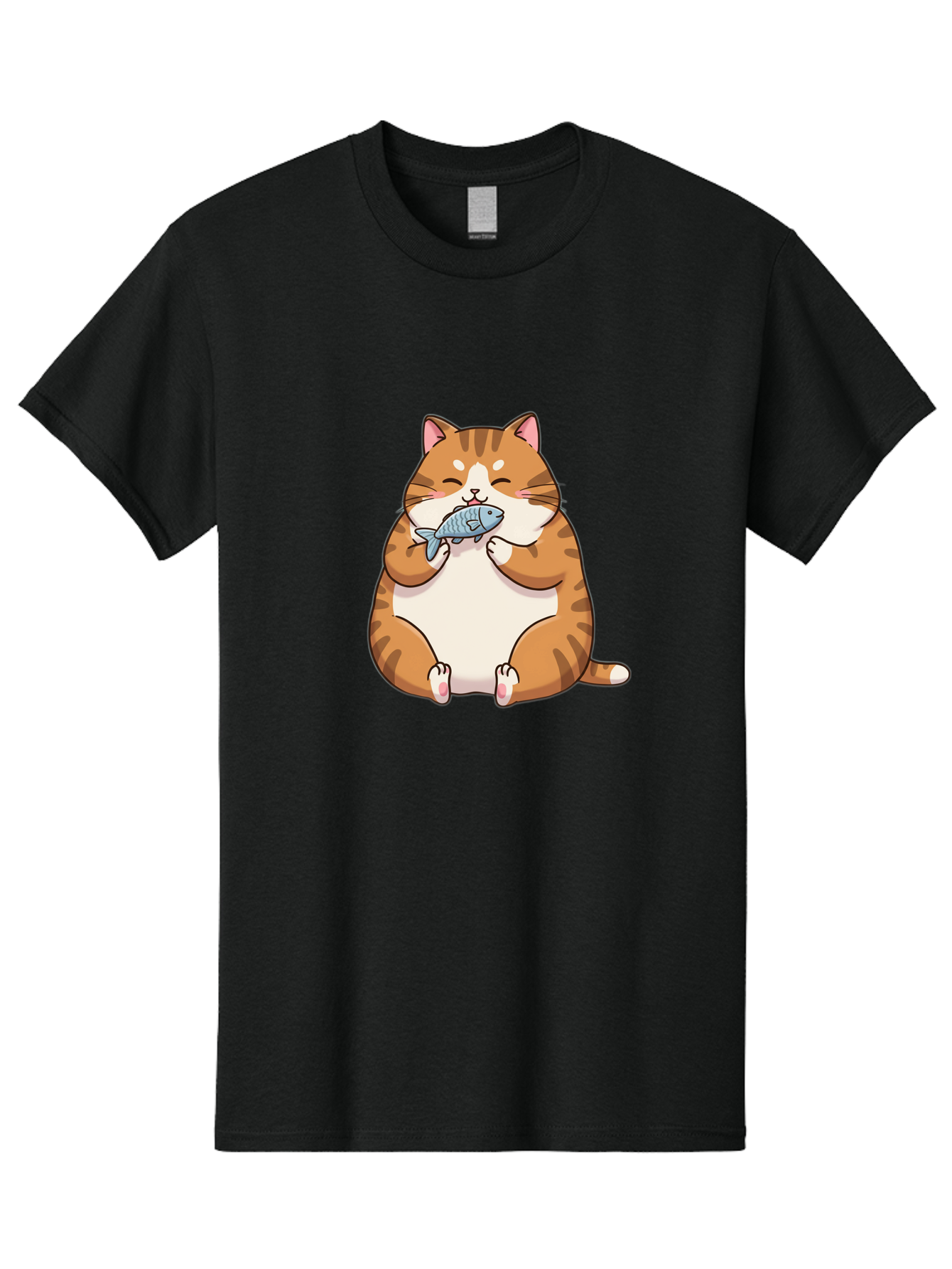 Chubby-Cat-Eating-Fish Men'S Graphic Tee, 100% Cotton, Comfortable Casual Summer Wear, Machine Washable, Vintage Camera, Old Camera, Antique Camera, Black Camera, Classic Photography, Photography Equipment, Nostalgic Device, Film Camera, Bam034