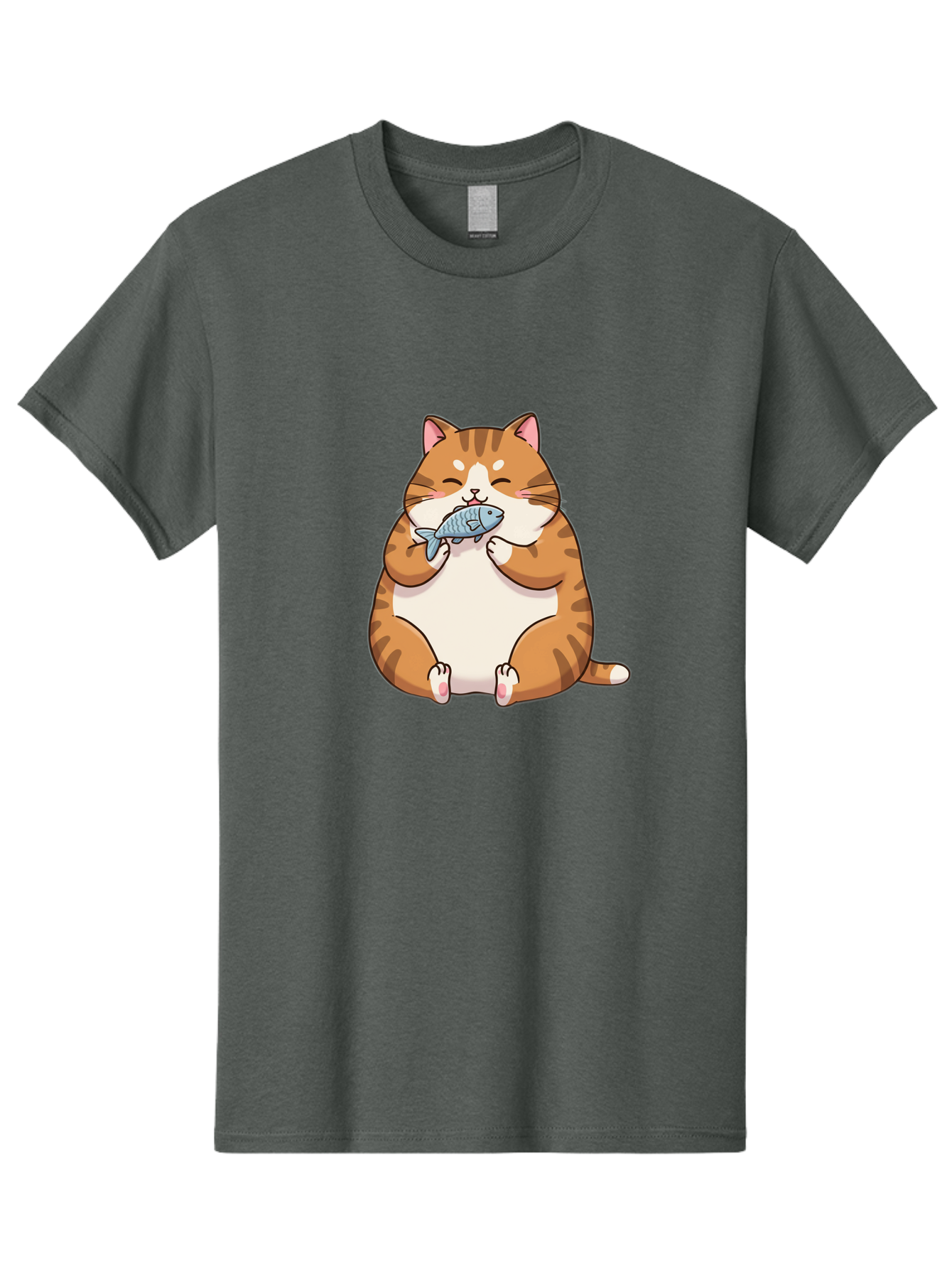 Chubby-Cat-Eating-Fish Men'S Graphic Tee, 100% Cotton, Comfortable Casual Summer Wear, Machine Washable, Vintage Camera, Old Camera, Antique Camera, Black Camera, Classic Photography, Photography Equipment, Nostalgic Device, Film Camera, Bam034