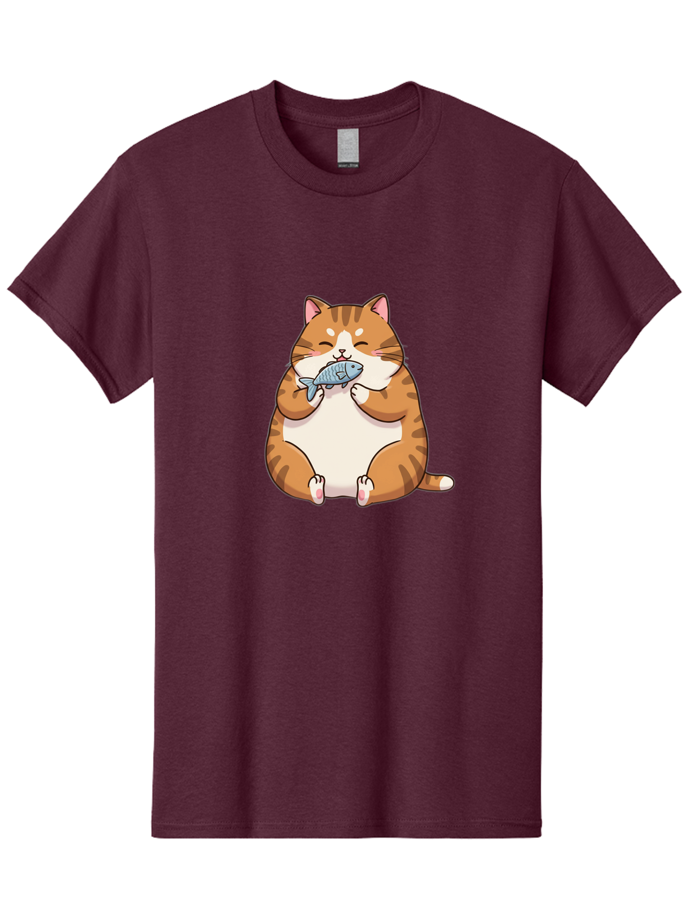 Chubby-Cat-Eating-Fish Men'S Graphic Tee, 100% Cotton, Comfortable Casual Summer Wear, Machine Washable, Vintage Camera, Old Camera, Antique Camera, Black Camera, Classic Photography, Photography Equipment, Nostalgic Device, Film Camera, Bam034