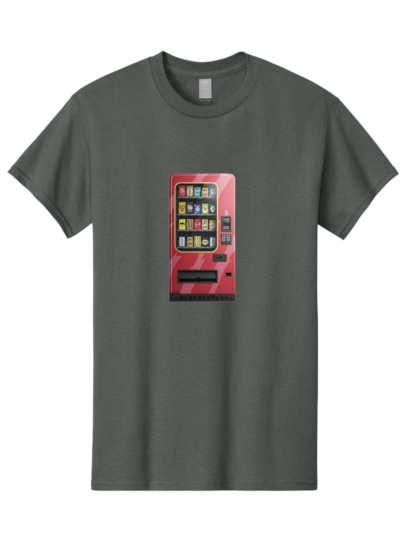 Cigarette-Vending-Machine Men'S Graphic Tee, 100% Cotton, Comfortable Casual Summer Wear, Machine Washable, Vintage Camera, Old Camera, Antique Camera, Black Camera, Classic Photography, Photography Equipment, Nostalgic Device, Film Camera, Bam035