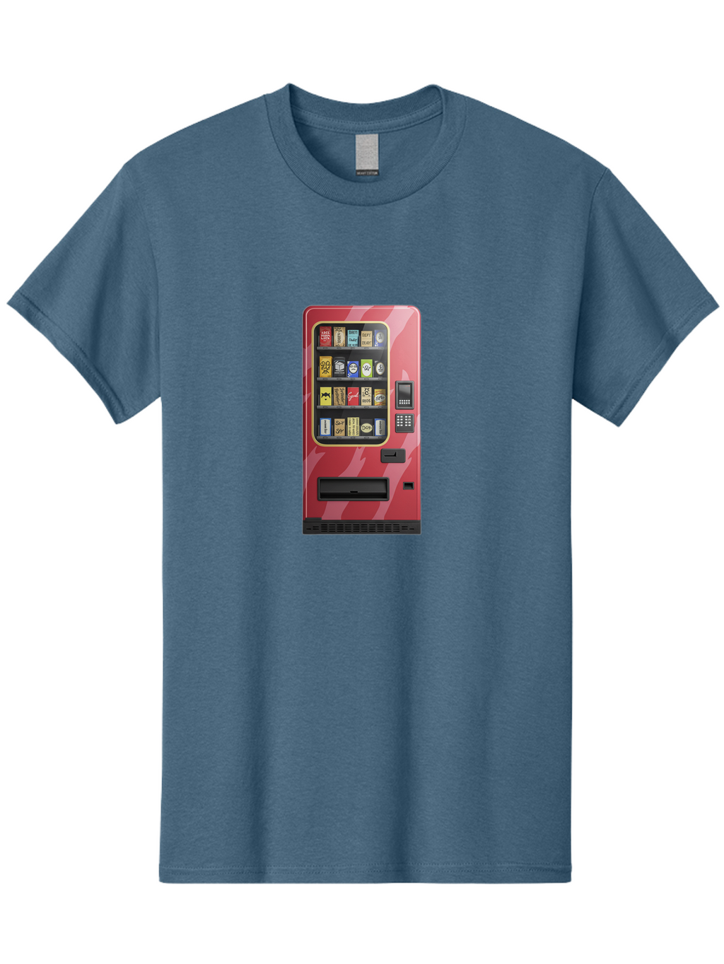 Cigarette-Vending-Machine Men'S Graphic Tee, 100% Cotton, Comfortable Casual Summer Wear, Machine Washable, Vintage Camera, Old Camera, Antique Camera, Black Camera, Classic Photography, Photography Equipment, Nostalgic Device, Film Camera, Bam035