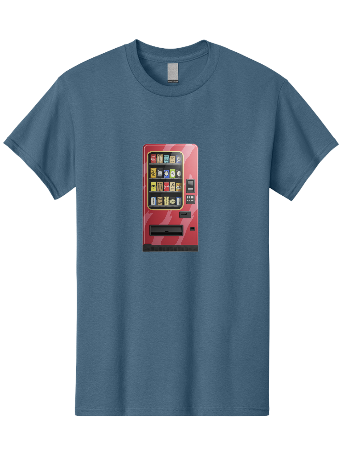 Cigarette-Vending-Machine Men'S Graphic Tee, 100% Cotton, Comfortable Casual Summer Wear, Machine Washable, Vintage Camera, Old Camera, Antique Camera, Black Camera, Classic Photography, Photography Equipment, Nostalgic Device, Film Camera, Bam035