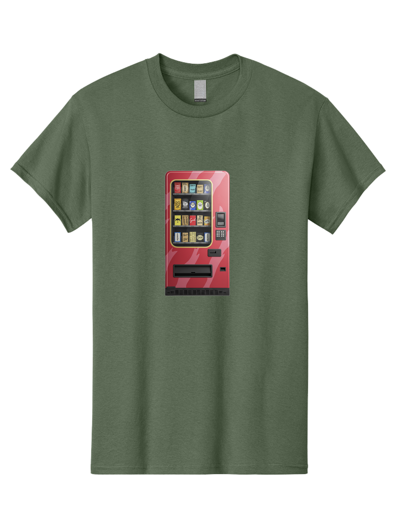 Cigarette-Vending-Machine Men'S Graphic Tee, 100% Cotton, Comfortable Casual Summer Wear, Machine Washable, Vintage Camera, Old Camera, Antique Camera, Black Camera, Classic Photography, Photography Equipment, Nostalgic Device, Film Camera, Bam035
