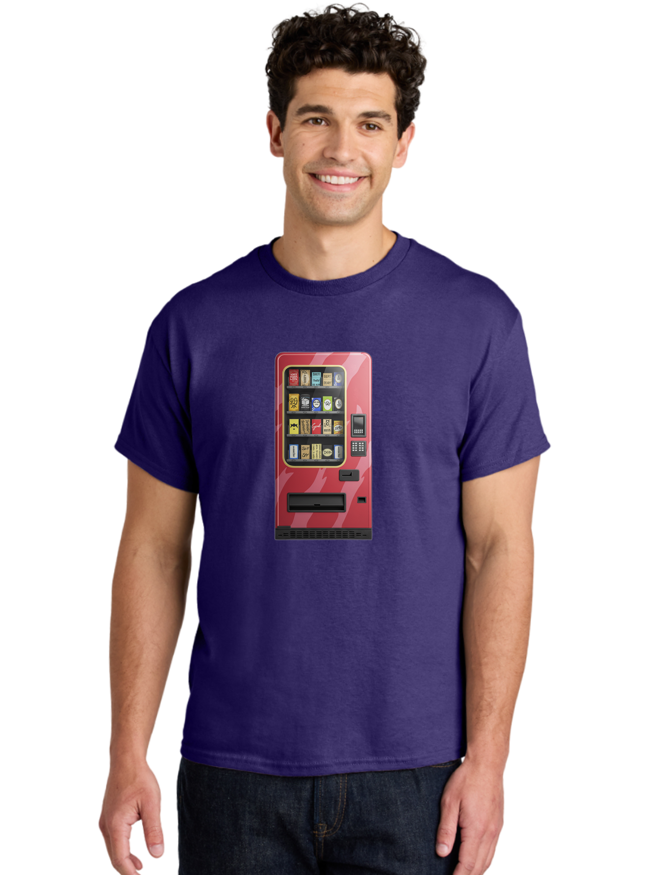 Cigarette-Vending-Machine Men'S Graphic Tee, 100% Cotton, Comfortable Casual Summer Wear, Machine Washable, Vintage Camera, Old Camera, Antique Camera, Black Camera, Classic Photography, Photography Equipment, Nostalgic Device, Film Camera, Bam035