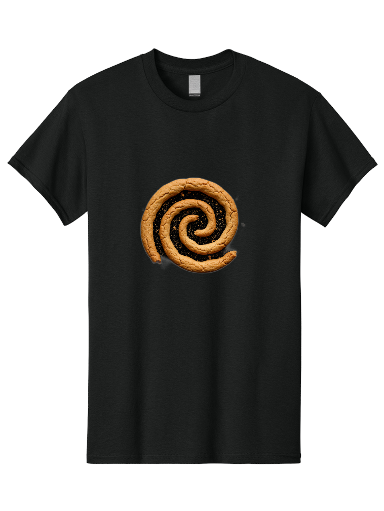 Cinnamon-Swirl-Pastry Men'S Graphic Tee, 100% Cotton, Comfortable Casual Summer Wear, Machine Washable, Vintage Camera, Old Camera, Antique Camera, Black Camera, Classic Photography, Photography Equipment, Nostalgic Device, Film Camera, Bam036