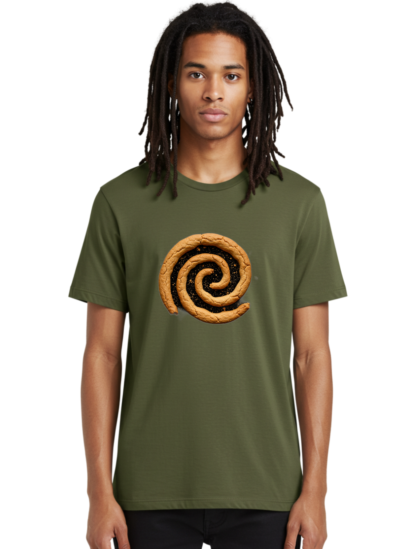 Cinnamon-Swirl-Pastry Men'S Graphic Tee, 100% Cotton, Comfortable Casual Summer Wear, Machine Washable, Vintage Camera, Old Camera, Antique Camera, Black Camera, Classic Photography, Photography Equipment, Nostalgic Device, Film Camera, Bam036