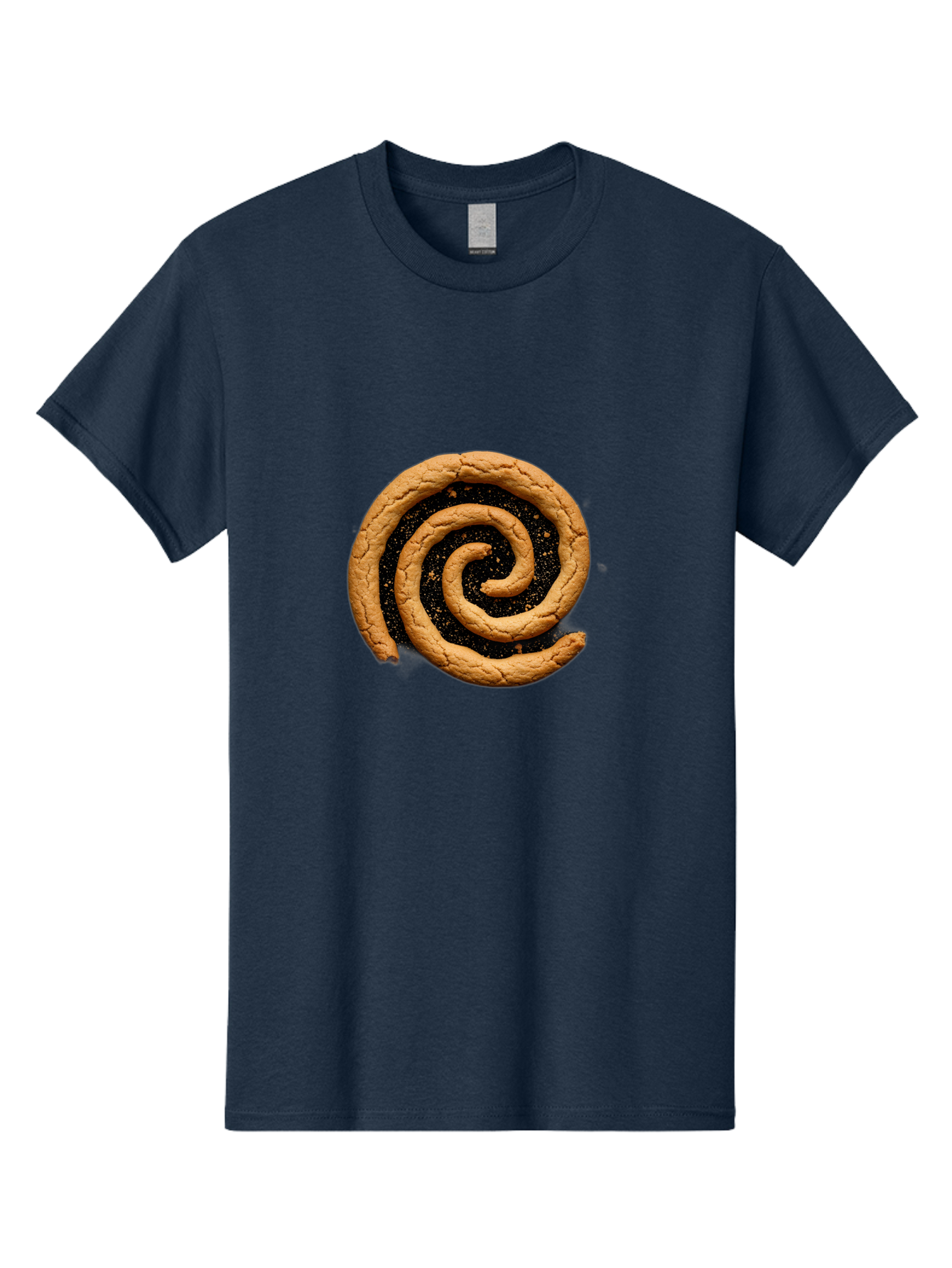 Cinnamon-Swirl-Pastry Men'S Graphic Tee, 100% Cotton, Comfortable Casual Summer Wear, Machine Washable, Vintage Camera, Old Camera, Antique Camera, Black Camera, Classic Photography, Photography Equipment, Nostalgic Device, Film Camera, Bam036