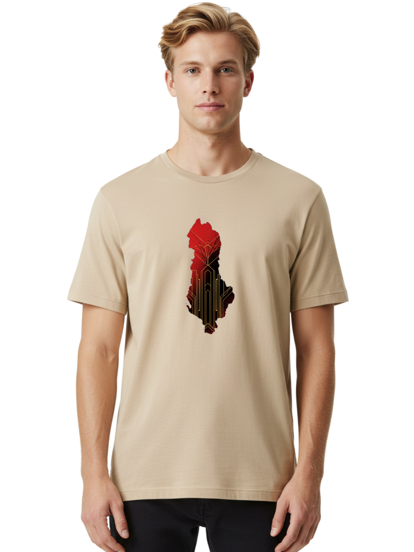 Circuit-Board-Map Men'S Graphic Tee, 100% Cotton, Comfortable Casual Summer Wear, Machine Washable, Vintage Camera, Old Camera, Antique Camera, Black Camera, Classic Photography, Photography Equipment, Nostalgic Device, Film Camera, Camera Art Bam037