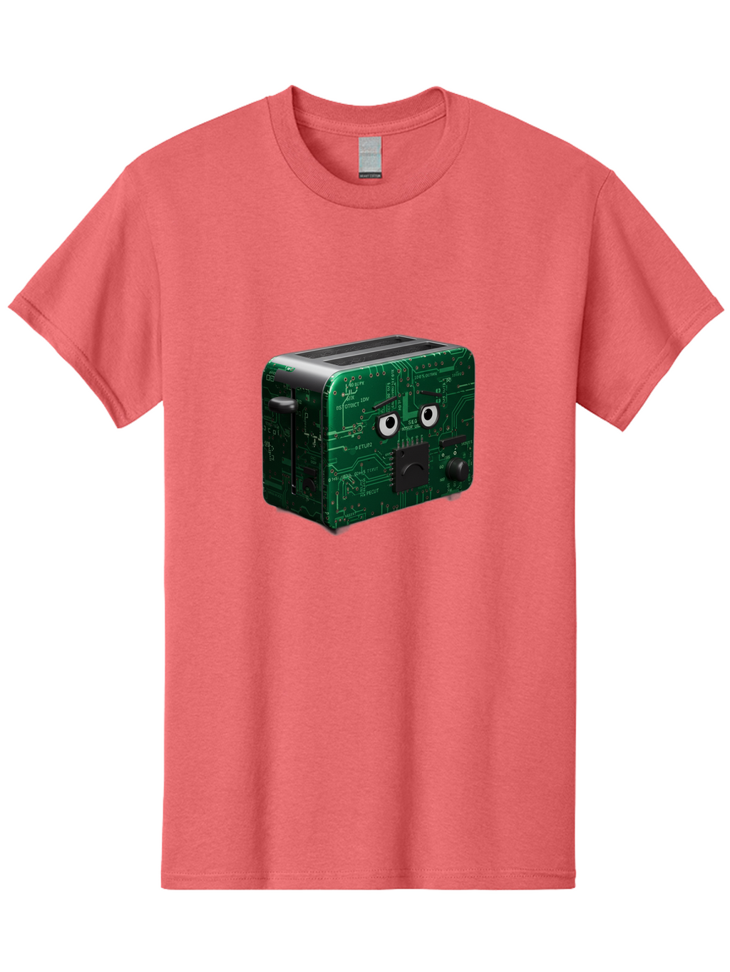 Circuit-Board-Toaster Men'S Graphic Tee, 100% Cotton, Comfortable Casual Summer Wear, Machine Washable, Vintage Camera, Old Camera, Antique Camera, Black Camera, Classic Photography, Photography Equipment, Nostalgic Device, Film Camera, Bam038