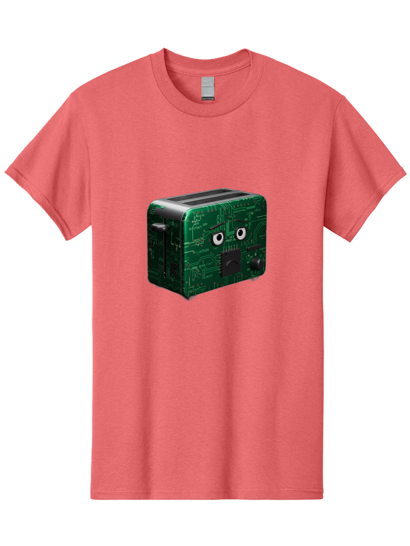 Circuit-Board-Toaster Men'S Graphic Tee, 100% Cotton, Comfortable Casual Summer Wear, Machine Washable, Vintage Camera, Old Camera, Antique Camera, Black Camera, Classic Photography, Photography Equipment, Nostalgic Device, Film Camera, Bam038