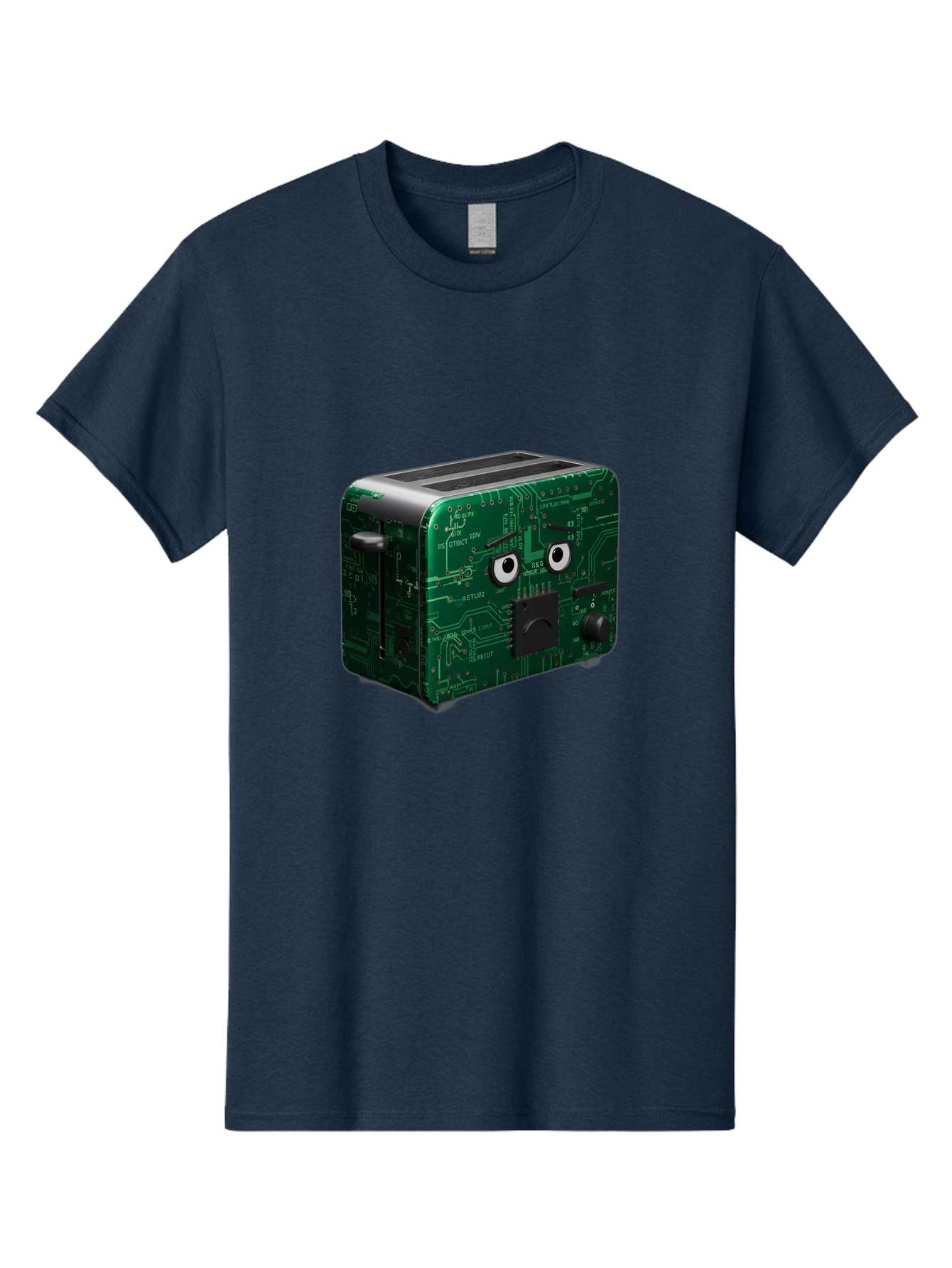 Circuit-Board-Toaster Men'S Graphic Tee, 100% Cotton, Comfortable Casual Summer Wear, Machine Washable, Vintage Camera, Old Camera, Antique Camera, Black Camera, Classic Photography, Photography Equipment, Nostalgic Device, Film Camera, Bam038