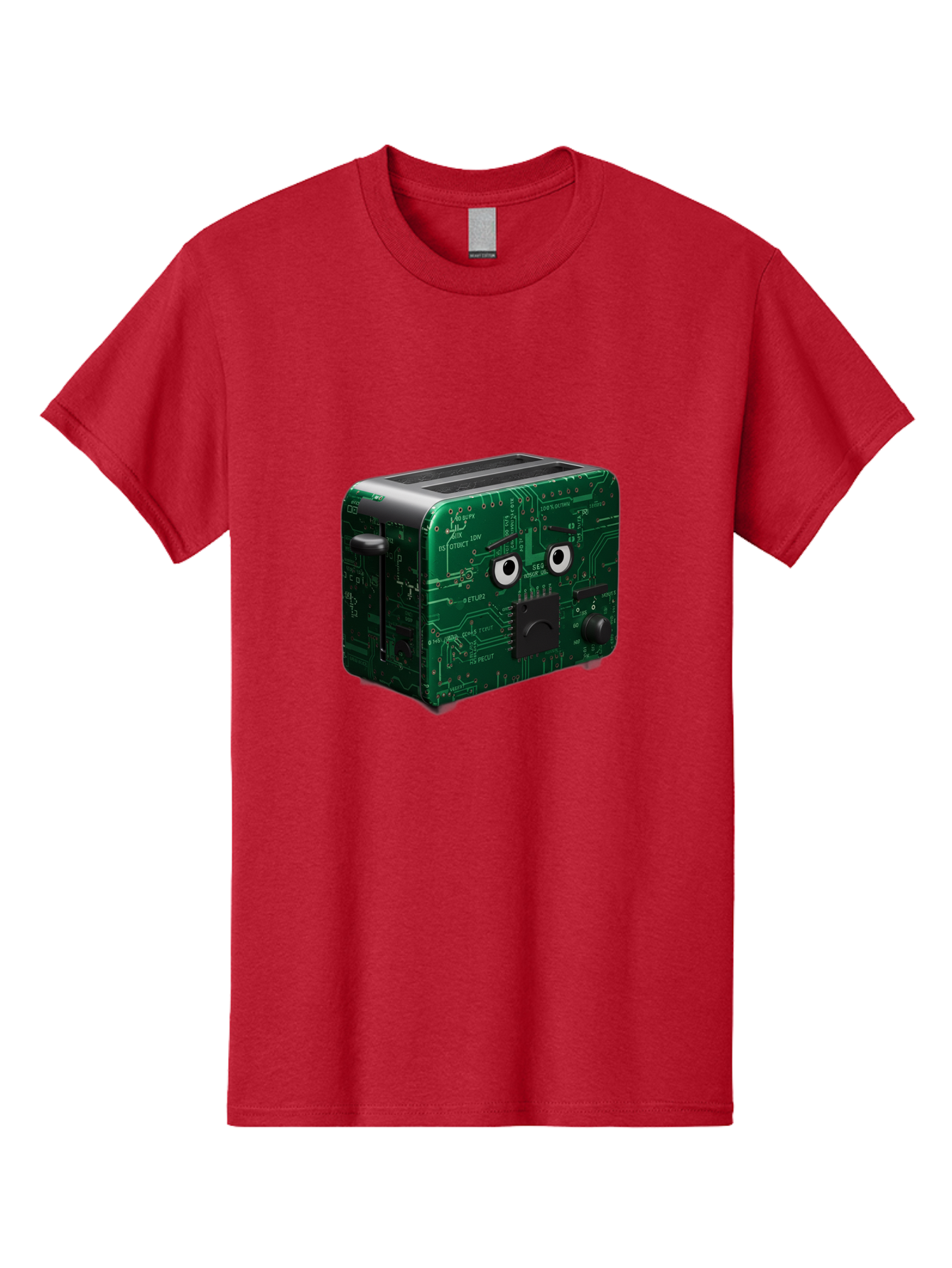 Circuit-Board-Toaster Men'S Graphic Tee, 100% Cotton, Comfortable Casual Summer Wear, Machine Washable, Vintage Camera, Old Camera, Antique Camera, Black Camera, Classic Photography, Photography Equipment, Nostalgic Device, Film Camera, Bam038
