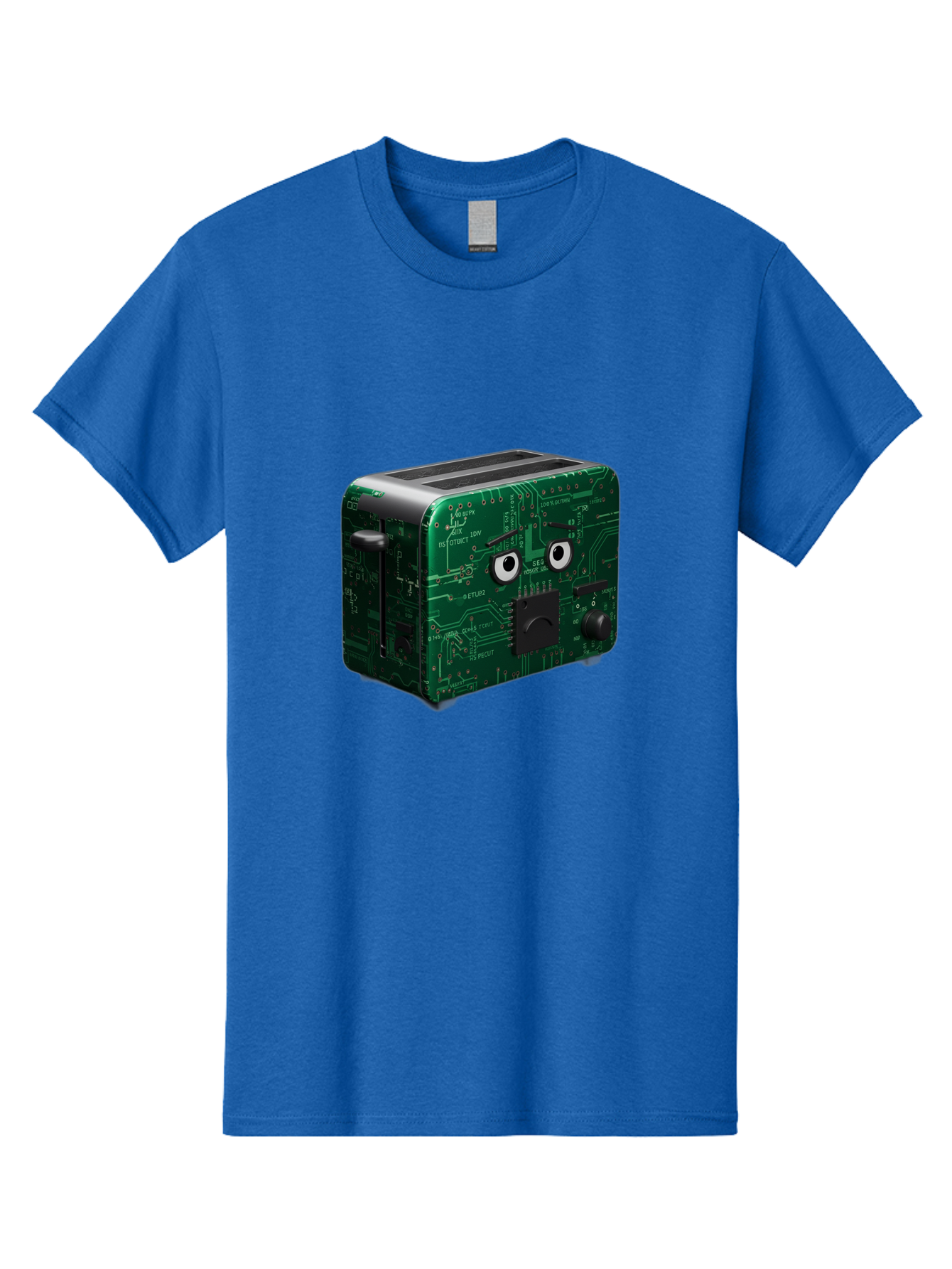 Circuit-Board-Toaster Men'S Graphic Tee, 100% Cotton, Comfortable Casual Summer Wear, Machine Washable, Vintage Camera, Old Camera, Antique Camera, Black Camera, Classic Photography, Photography Equipment, Nostalgic Device, Film Camera, Bam038