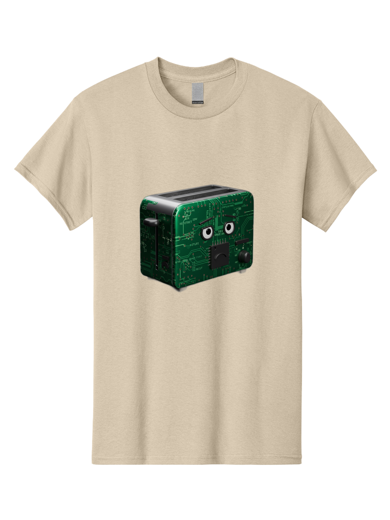 Circuit-Board-Toaster Men'S Graphic Tee, 100% Cotton, Comfortable Casual Summer Wear, Machine Washable, Vintage Camera, Old Camera, Antique Camera, Black Camera, Classic Photography, Photography Equipment, Nostalgic Device, Film Camera, Bam038