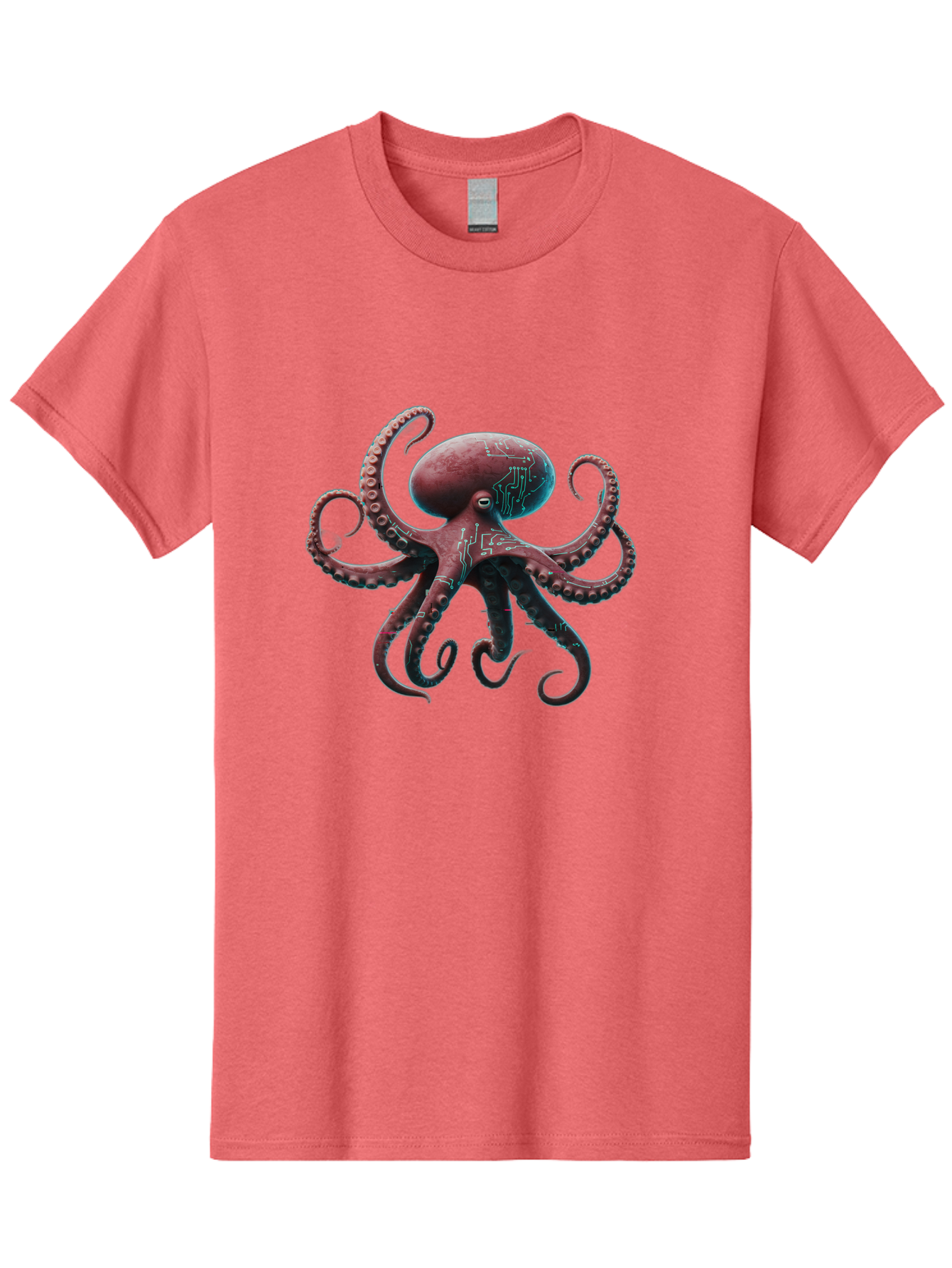 Circuit-Octopus Men'S Graphic Tee, 100% Cotton, Comfortable Casual Summer Wear, Machine Washable, Vintage Camera, Old Camera, Antique Camera, Black Camera, Classic Photography, Photography Equipment, Nostalgic Device, Film Camera, Camera Art Bam040