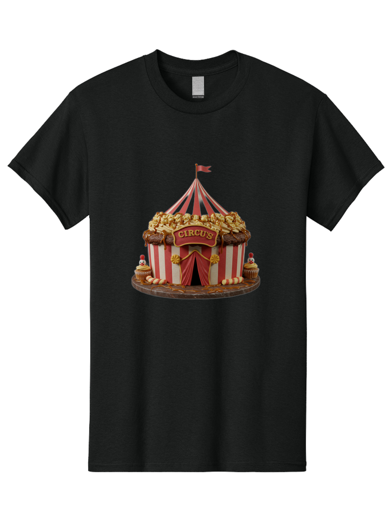 Circus Men'S Graphic Tee, 100% Cotton, Comfortable Casual Summer Wear, Machine Washable, Vintage Camera, Old Camera, Antique Camera, Black Camera, Classic Photography, Photography Equipment, Nostalgic Device, Film Camera, Camera Art Bam041