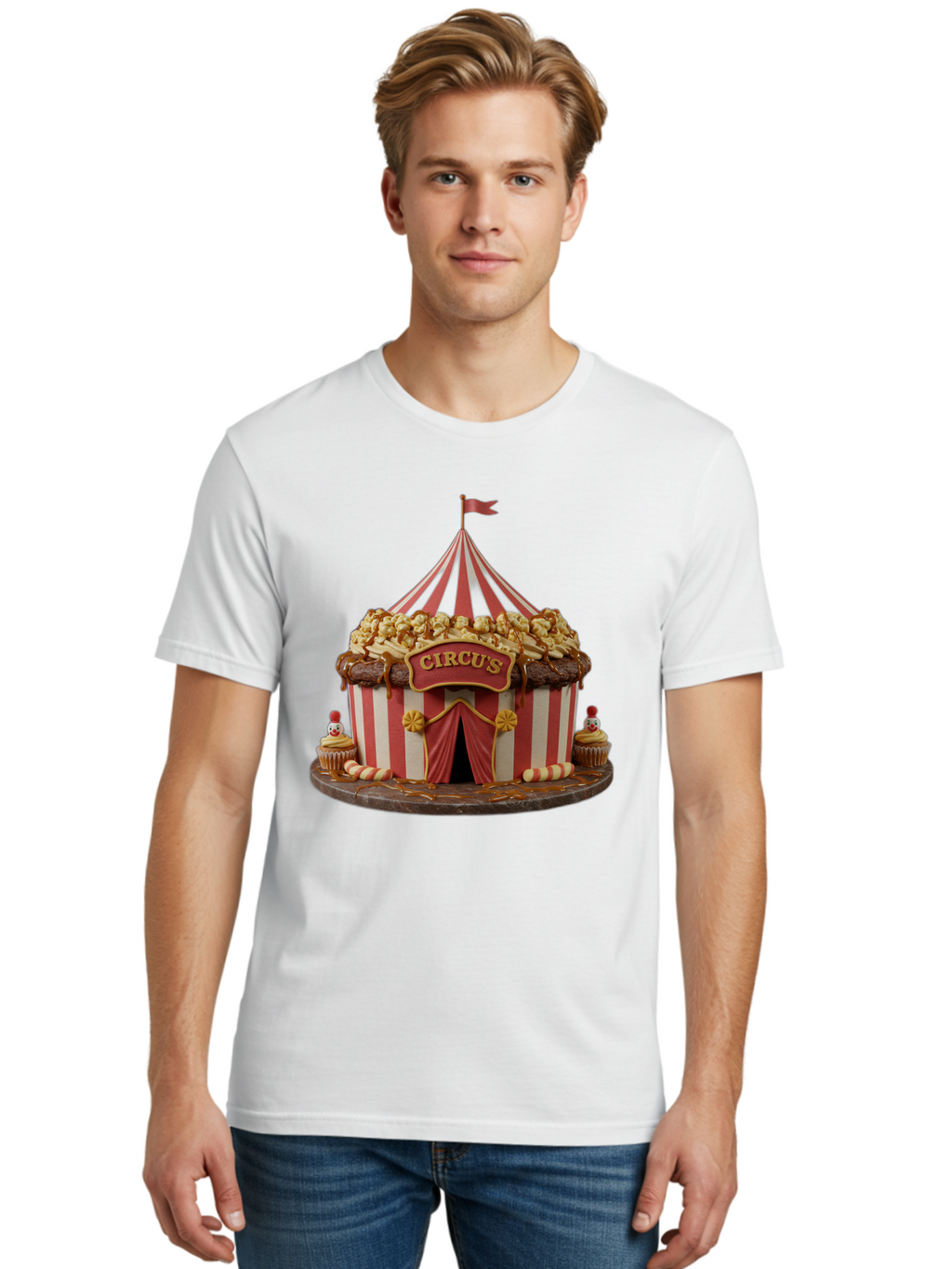 Circus Men'S Graphic Tee, 100% Cotton, Comfortable Casual Summer Wear, Machine Washable, Vintage Camera, Old Camera, Antique Camera, Black Camera, Classic Photography, Photography Equipment, Nostalgic Device, Film Camera, Camera Art Bam041