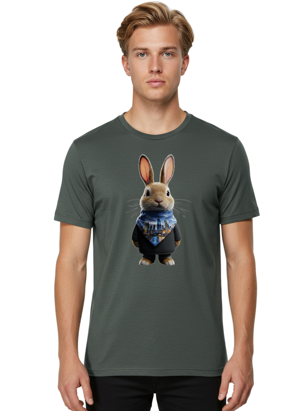 City-Bunny Men'S Graphic Tee, 100% Cotton, Comfortable Casual Summer Wear, Machine Washable, Vintage Camera, Old Camera, Antique Camera, Black Camera, Classic Photography, Photography Equipment, Nostalgic Device, Film Camera, Camera Art Bam042