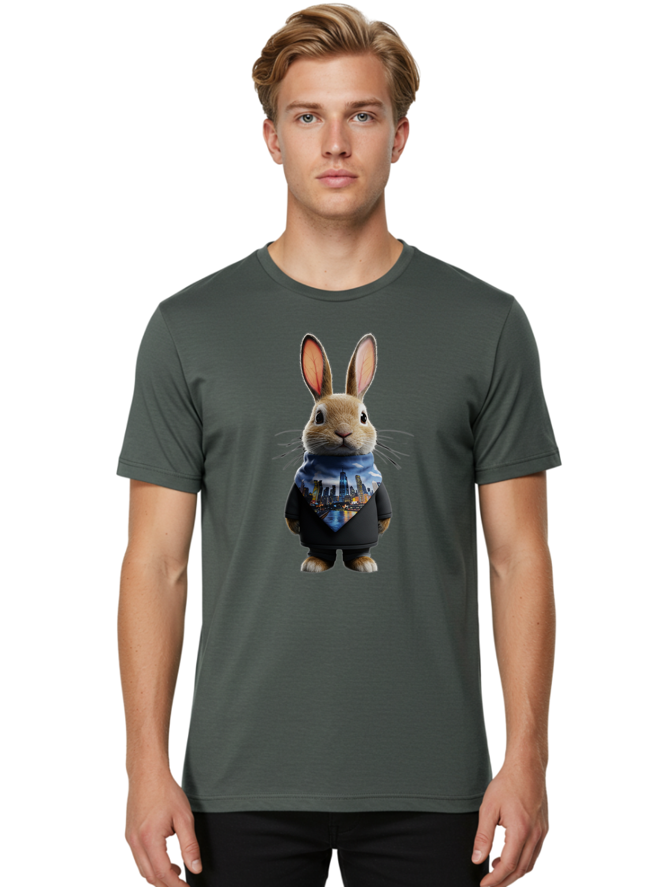 City-Bunny Men'S Graphic Tee, 100% Cotton, Comfortable Casual Summer Wear, Machine Washable, Vintage Camera, Old Camera, Antique Camera, Black Camera, Classic Photography, Photography Equipment, Nostalgic Device, Film Camera, Camera Art Bam042