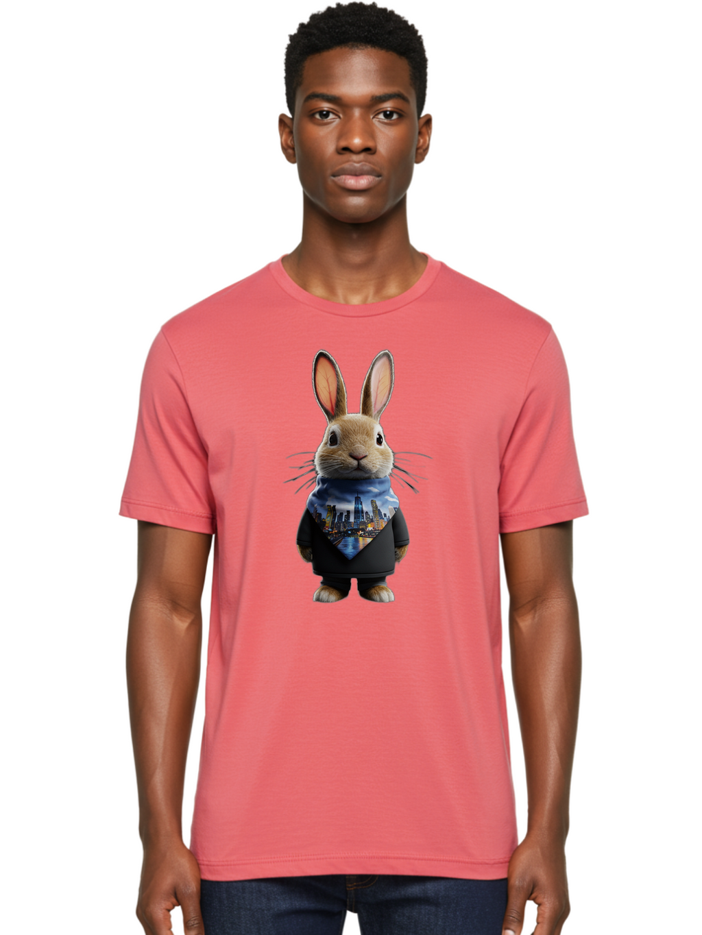 City-Bunny Men'S Graphic Tee, 100% Cotton, Comfortable Casual Summer Wear, Machine Washable, Vintage Camera, Old Camera, Antique Camera, Black Camera, Classic Photography, Photography Equipment, Nostalgic Device, Film Camera, Camera Art Bam042