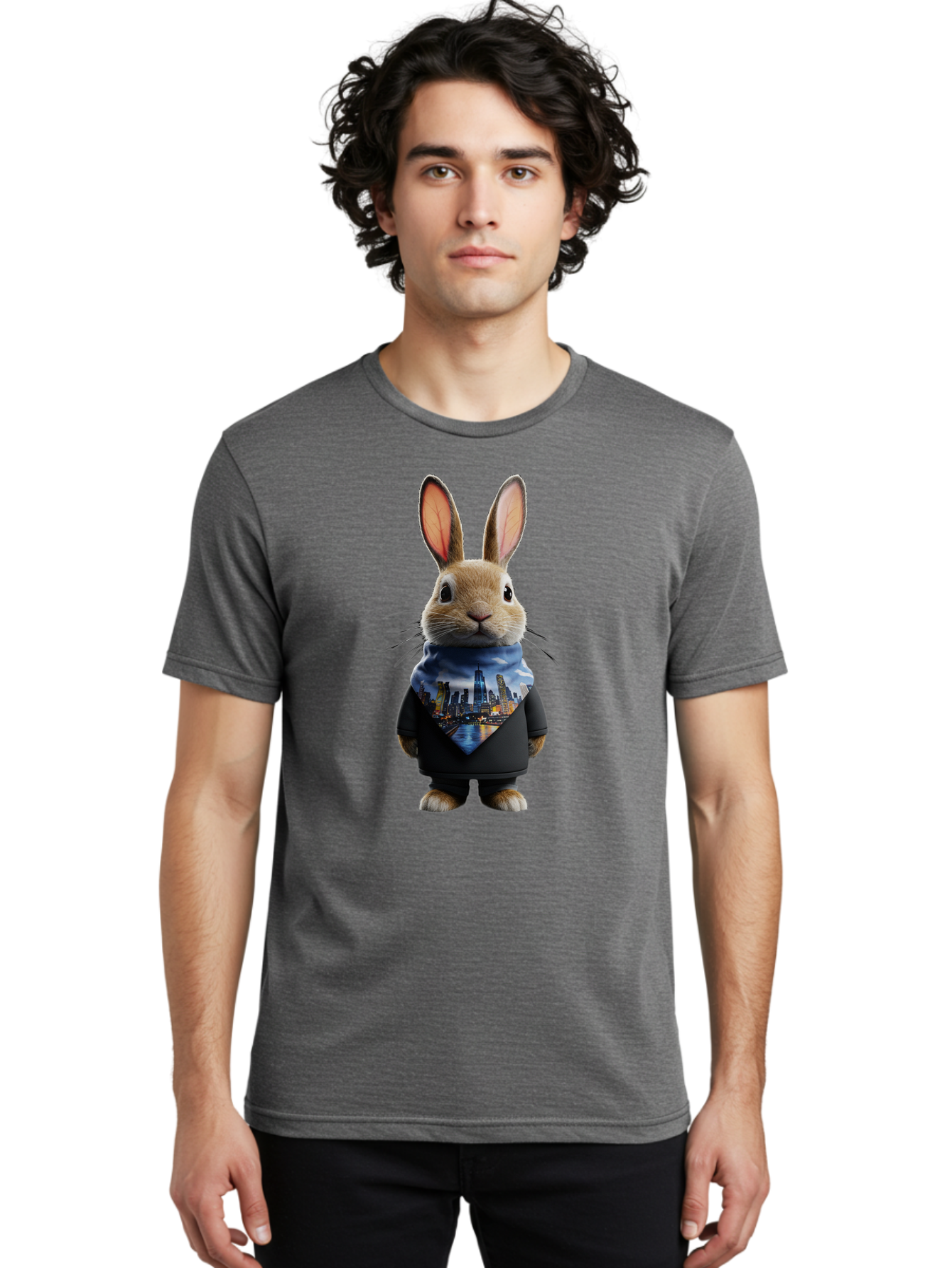 City-Bunny Men'S Graphic Tee, 100% Cotton, Comfortable Casual Summer Wear, Machine Washable, Vintage Camera, Old Camera, Antique Camera, Black Camera, Classic Photography, Photography Equipment, Nostalgic Device, Film Camera, Camera Art Bam042