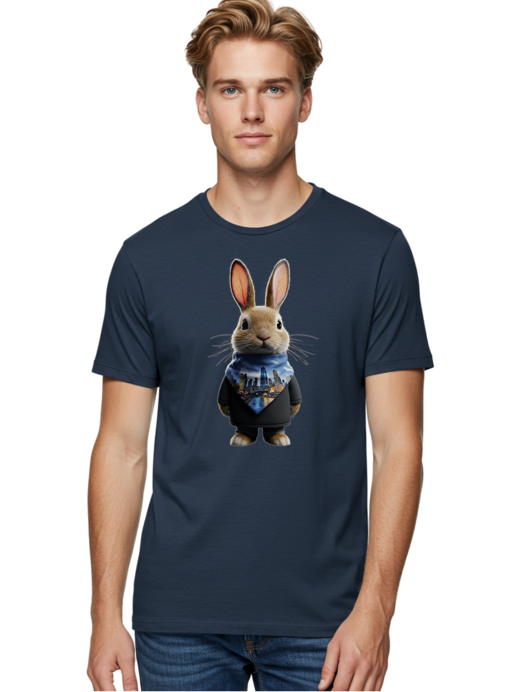 City-Bunny Men'S Graphic Tee, 100% Cotton, Comfortable Casual Summer Wear, Machine Washable, Vintage Camera, Old Camera, Antique Camera, Black Camera, Classic Photography, Photography Equipment, Nostalgic Device, Film Camera, Camera Art Bam042