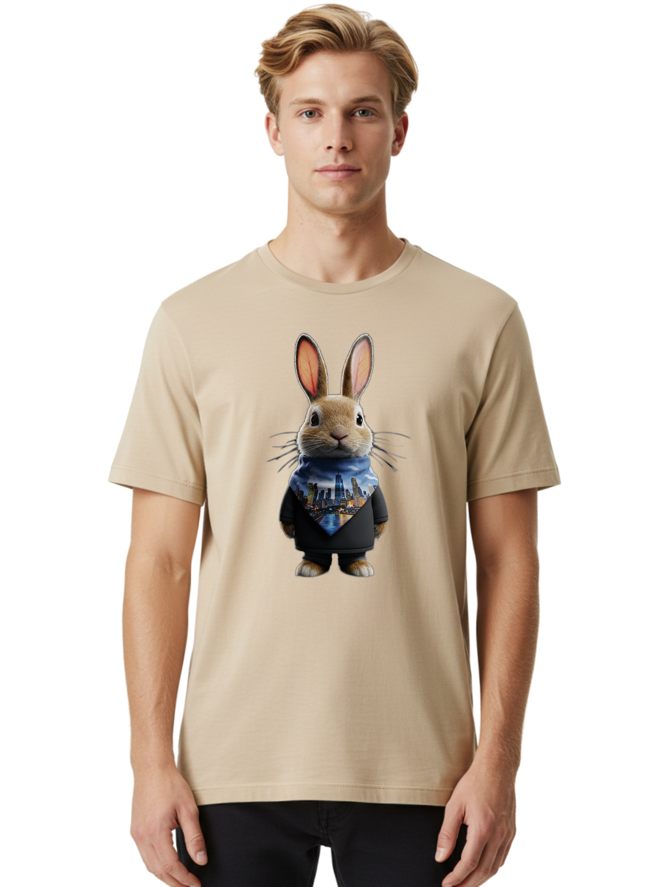 City-Bunny Men'S Graphic Tee, 100% Cotton, Comfortable Casual Summer Wear, Machine Washable, Vintage Camera, Old Camera, Antique Camera, Black Camera, Classic Photography, Photography Equipment, Nostalgic Device, Film Camera, Camera Art Bam042
