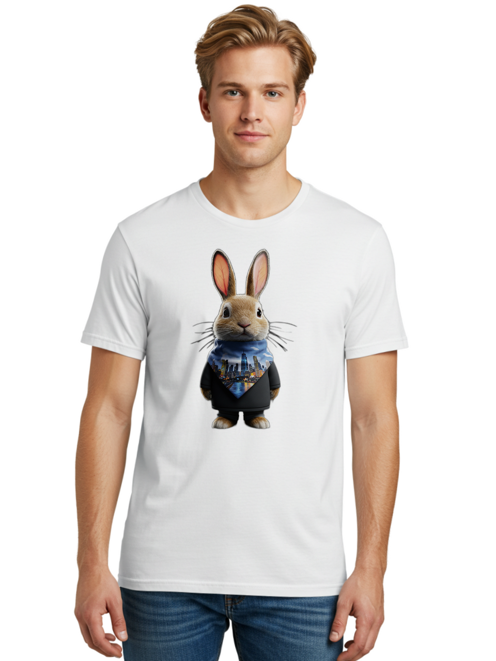 City-Bunny Men'S Graphic Tee, 100% Cotton, Comfortable Casual Summer Wear, Machine Washable, Vintage Camera, Old Camera, Antique Camera, Black Camera, Classic Photography, Photography Equipment, Nostalgic Device, Film Camera, Camera Art Bam042