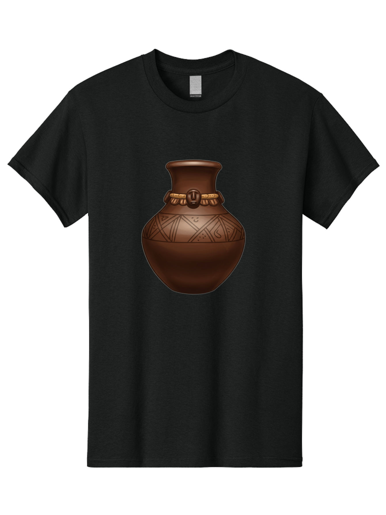 Clay-Pot-1 Men'S Graphic Tee, 100% Cotton, Comfortable Casual Summer Wear, Machine Washable, Vintage Camera, Old Camera, Antique Camera, Black Camera, Classic Photography, Photography Equipment, Nostalgic Device, Film Camera, Camera Art Bam043
