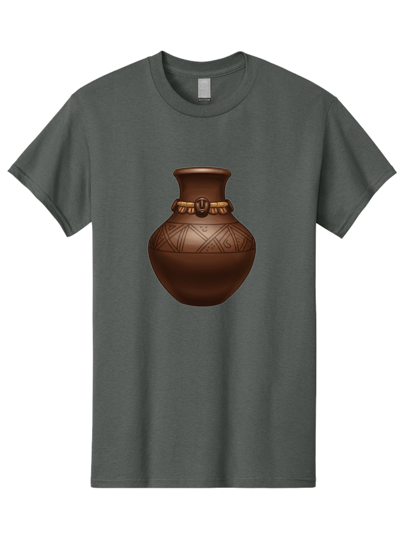 Clay-Pot-1 Men'S Graphic Tee, 100% Cotton, Comfortable Casual Summer Wear, Machine Washable, Vintage Camera, Old Camera, Antique Camera, Black Camera, Classic Photography, Photography Equipment, Nostalgic Device, Film Camera, Camera Art Bam043