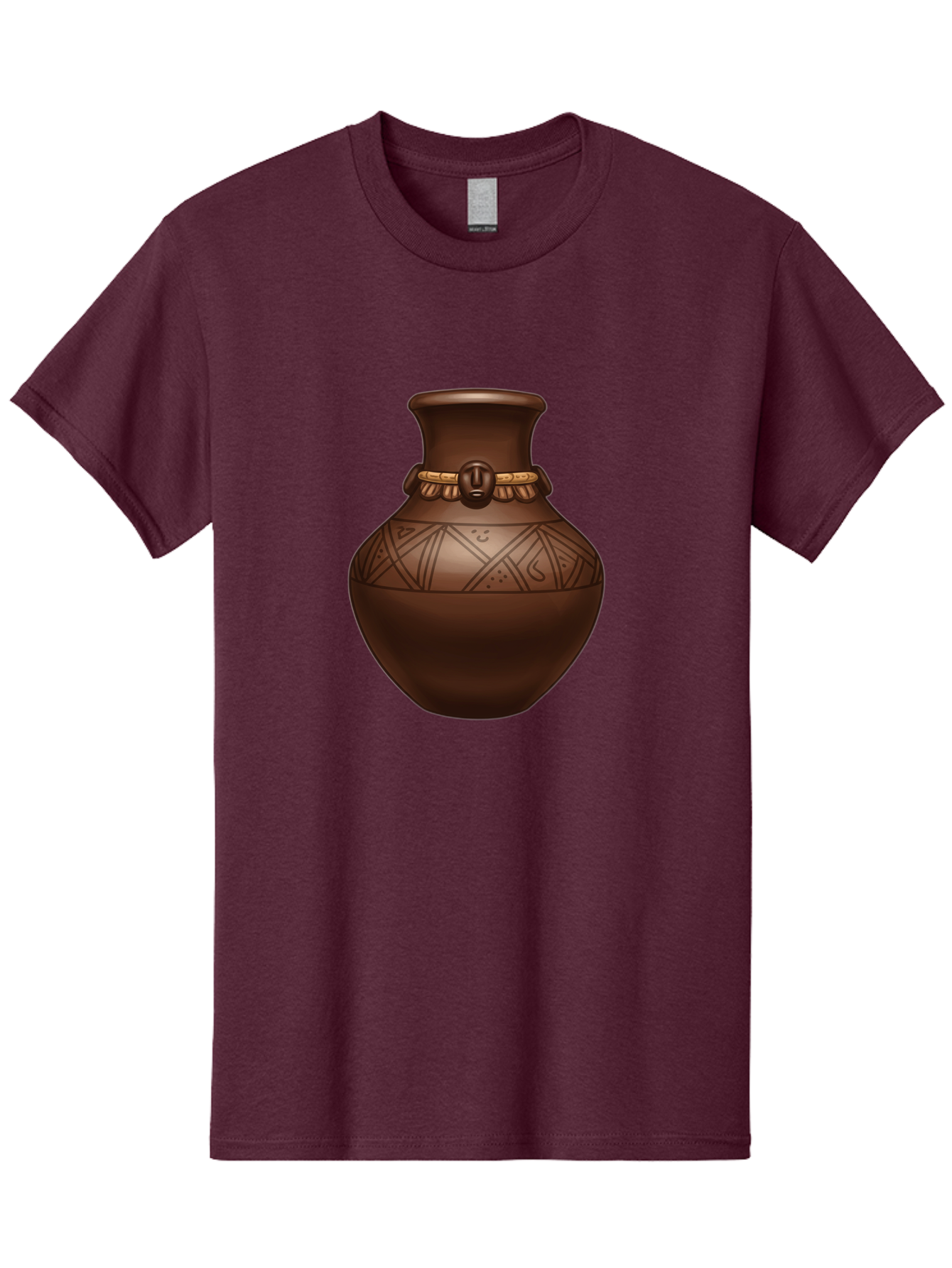 Clay-Pot-1 Men'S Graphic Tee, 100% Cotton, Comfortable Casual Summer Wear, Machine Washable, Vintage Camera, Old Camera, Antique Camera, Black Camera, Classic Photography, Photography Equipment, Nostalgic Device, Film Camera, Camera Art Bam043
