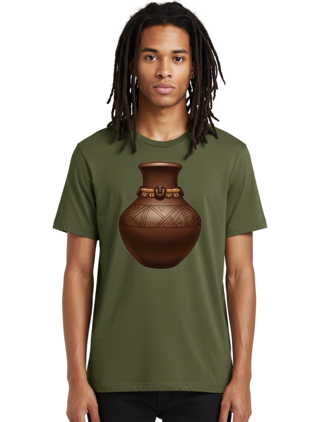 Clay-Pot-1 Men'S Graphic Tee, 100% Cotton, Comfortable Casual Summer Wear, Machine Washable, Vintage Camera, Old Camera, Antique Camera, Black Camera, Classic Photography, Photography Equipment, Nostalgic Device, Film Camera, Camera Art Bam043