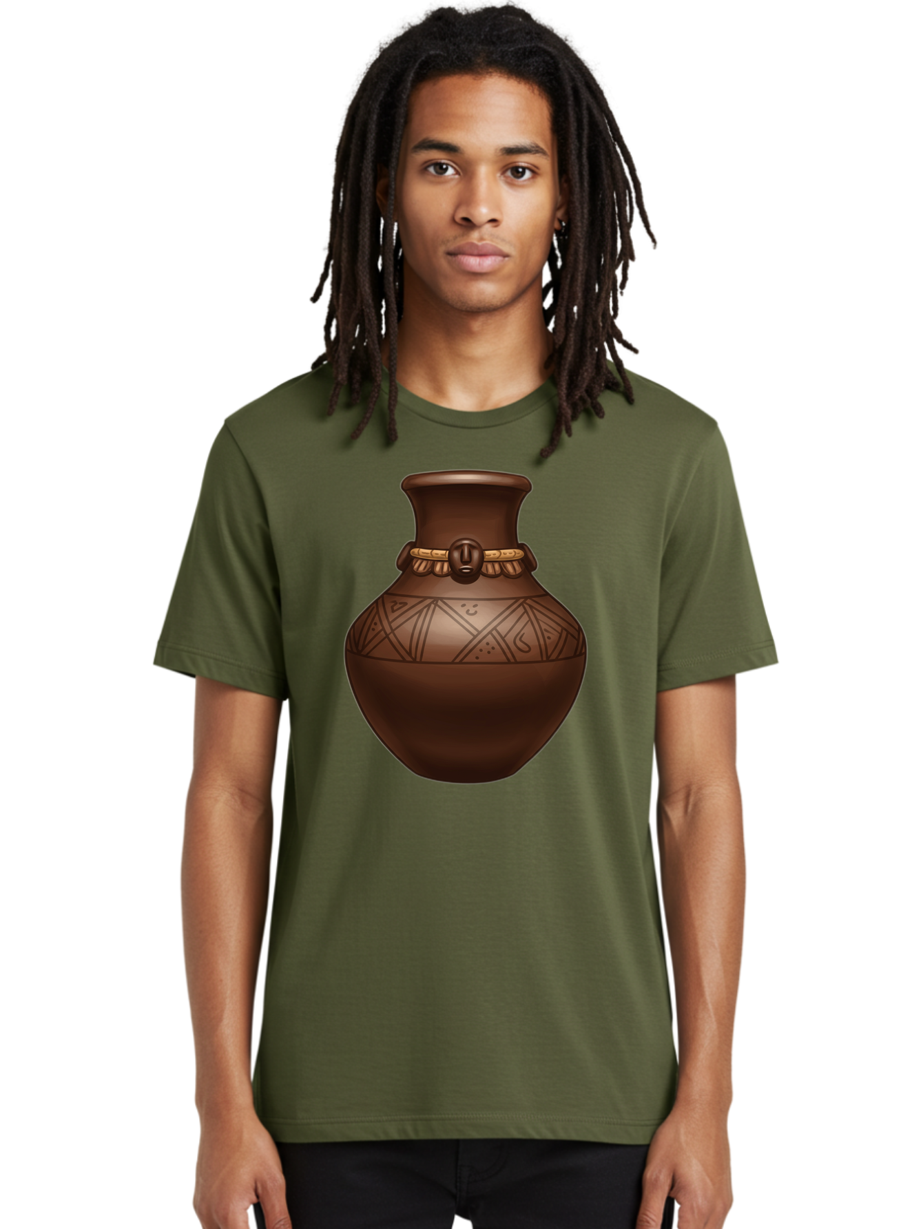 Clay-Pot-1 Men'S Graphic Tee, 100% Cotton, Comfortable Casual Summer Wear, Machine Washable, Vintage Camera, Old Camera, Antique Camera, Black Camera, Classic Photography, Photography Equipment, Nostalgic Device, Film Camera, Camera Art Bam043